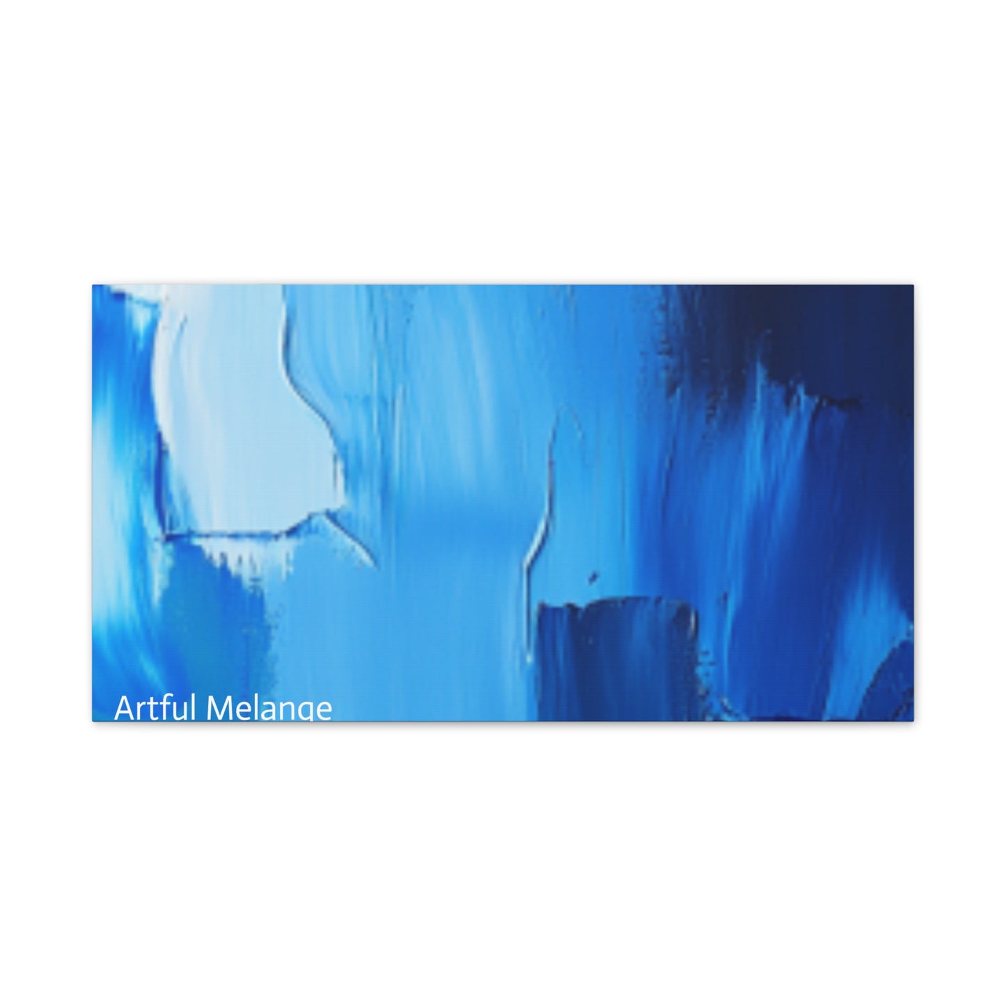 Acrylic Abstract Canvas Print - Richly Textured Artistry