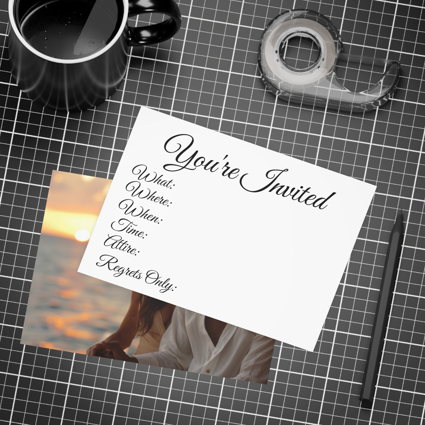 Sail & Celebrate: A Day of Elegance Yacht/Boat Party Invitation Bundles (envelopes included)