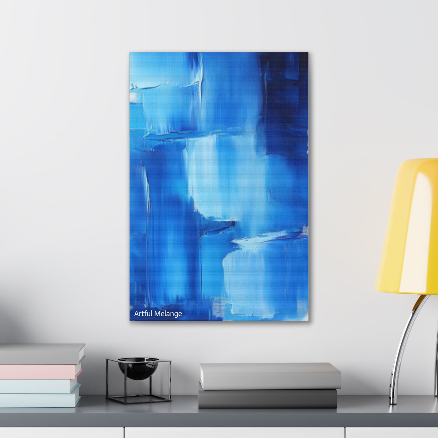 Acrylic Abstract Canvas Print - Richly Textured Artistry