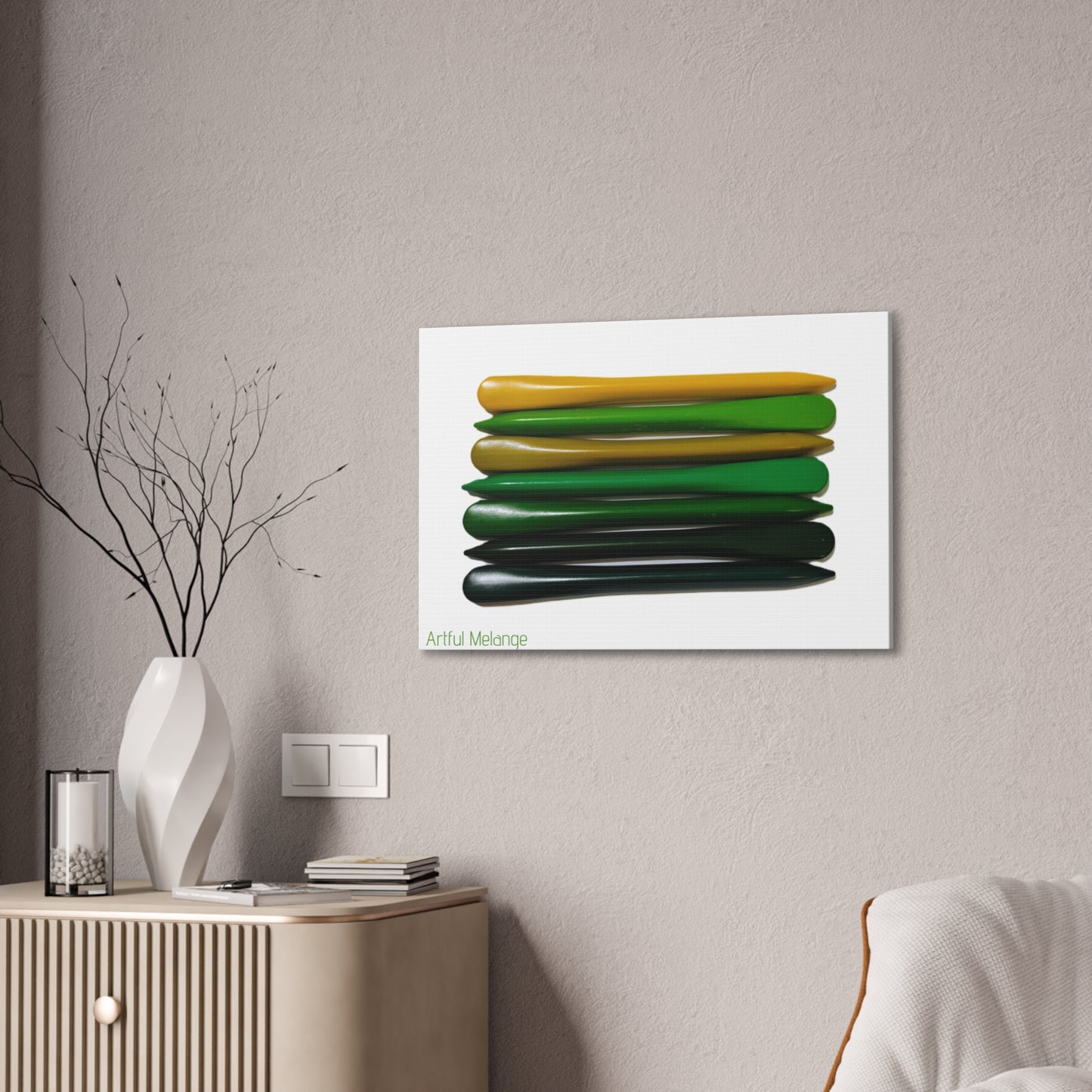 Spectrum Stacks: A Colorful Daydream in Posters and Canvas Prints