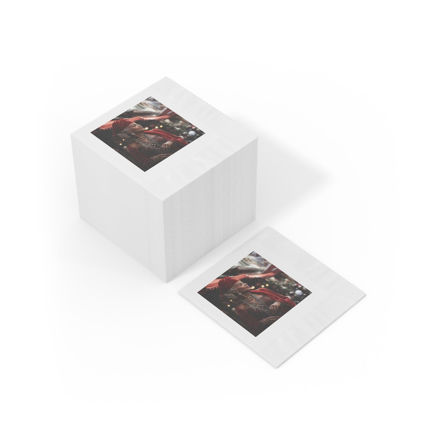 Regal Queen Claus Napkin Set 3