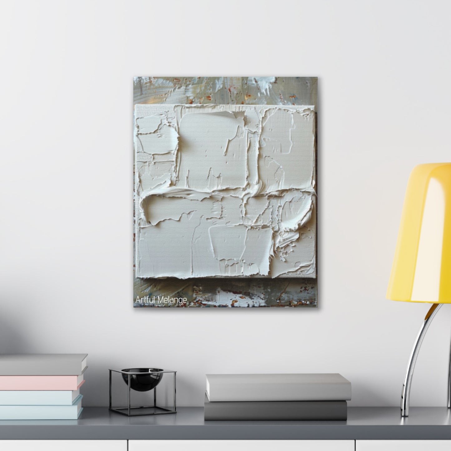 Primary Elegance: A Symphony of Sophistication Canvas Print