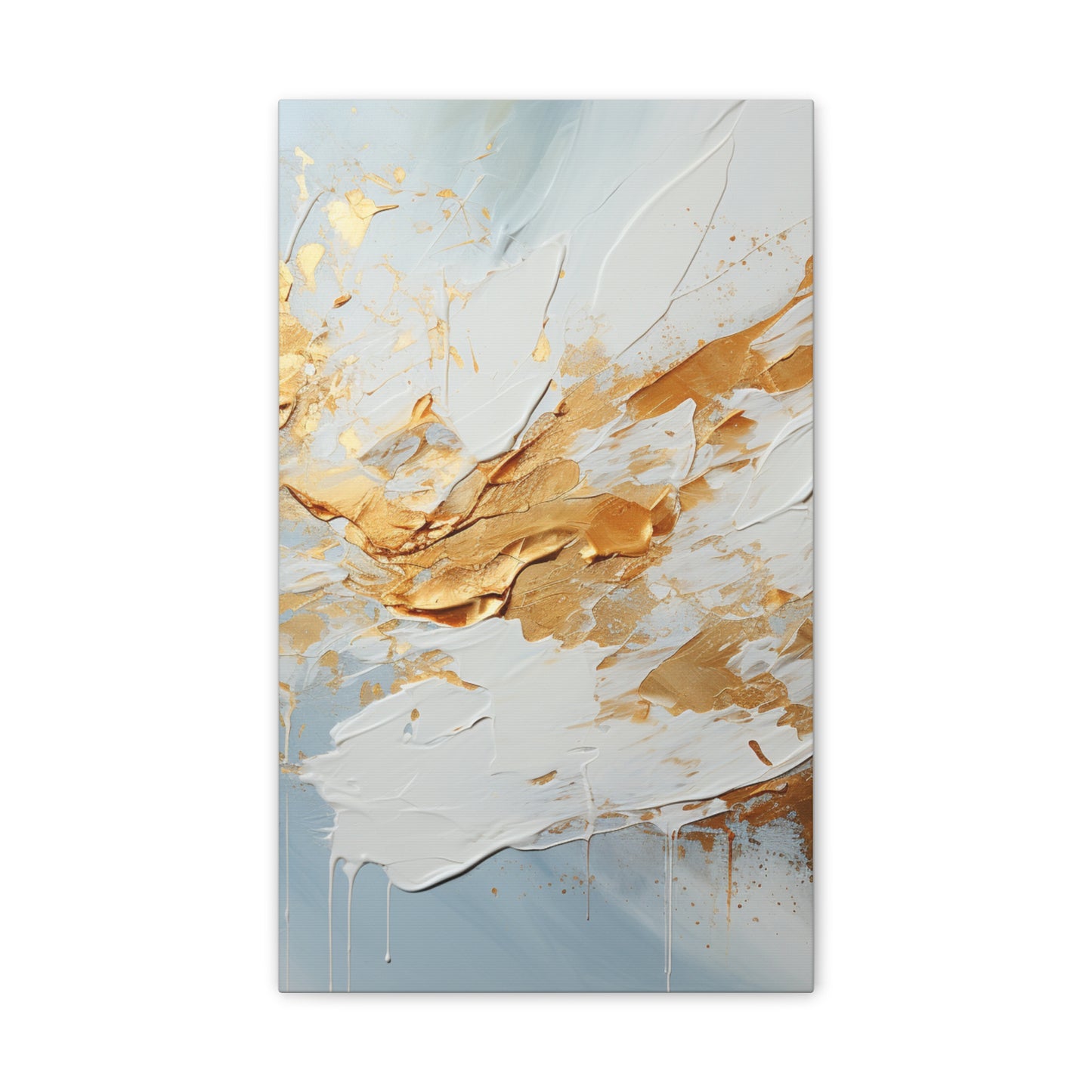 Acrylic Abstract Canvas Print - Richly Textured Artistry