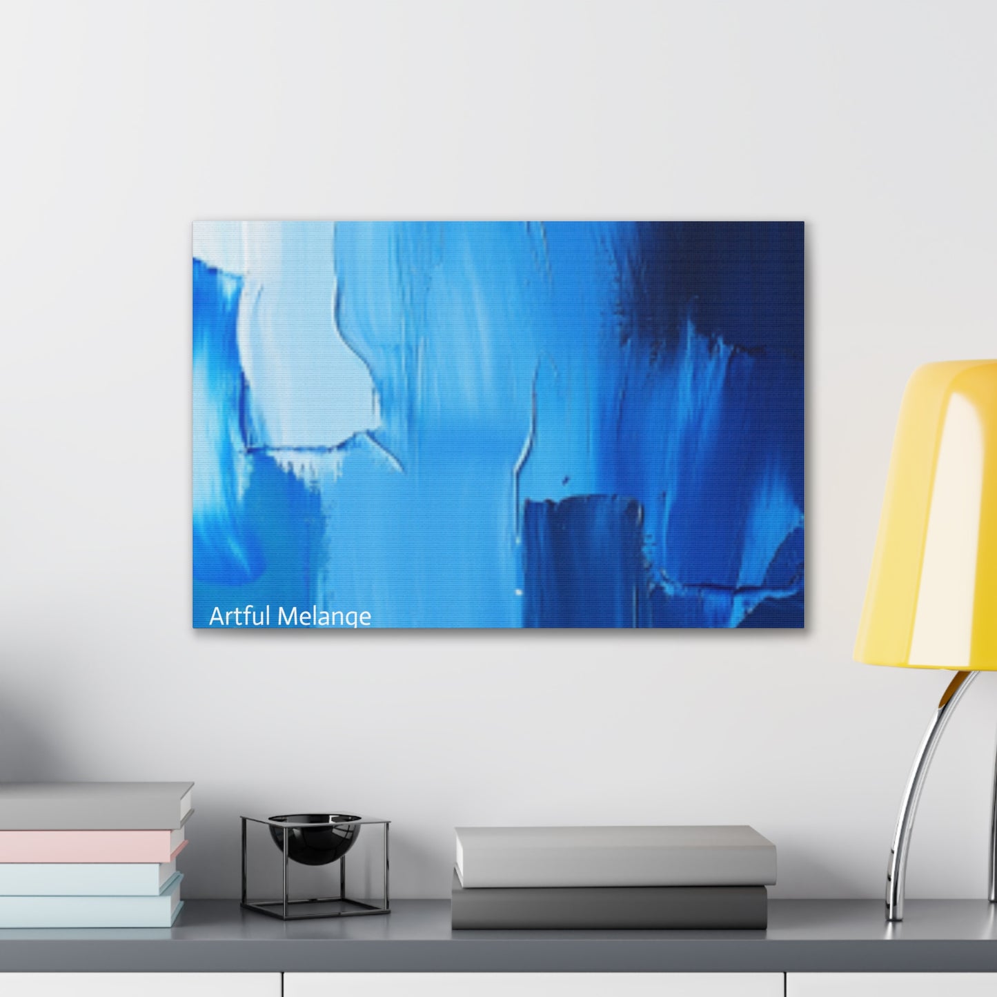 Acrylic Abstract Canvas Print - Richly Textured Artistry