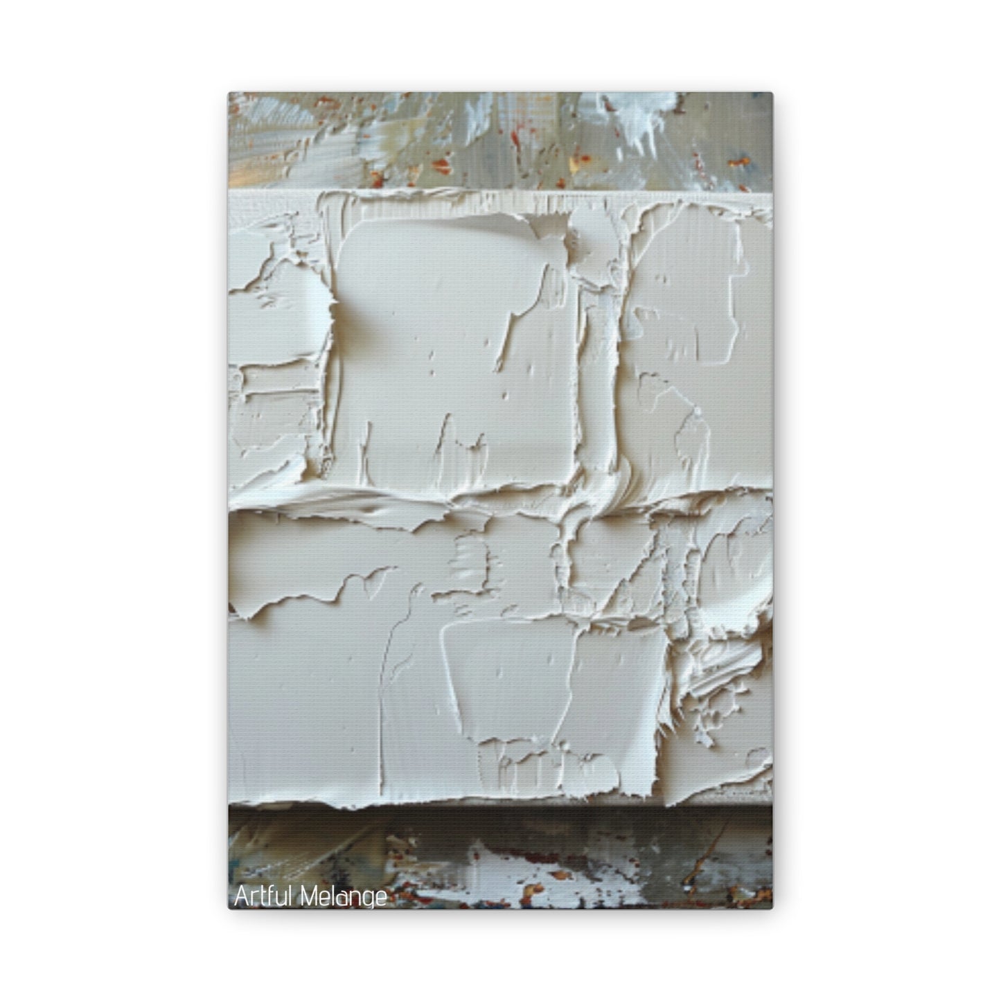 Primary Elegance: A Symphony of Sophistication Canvas Print
