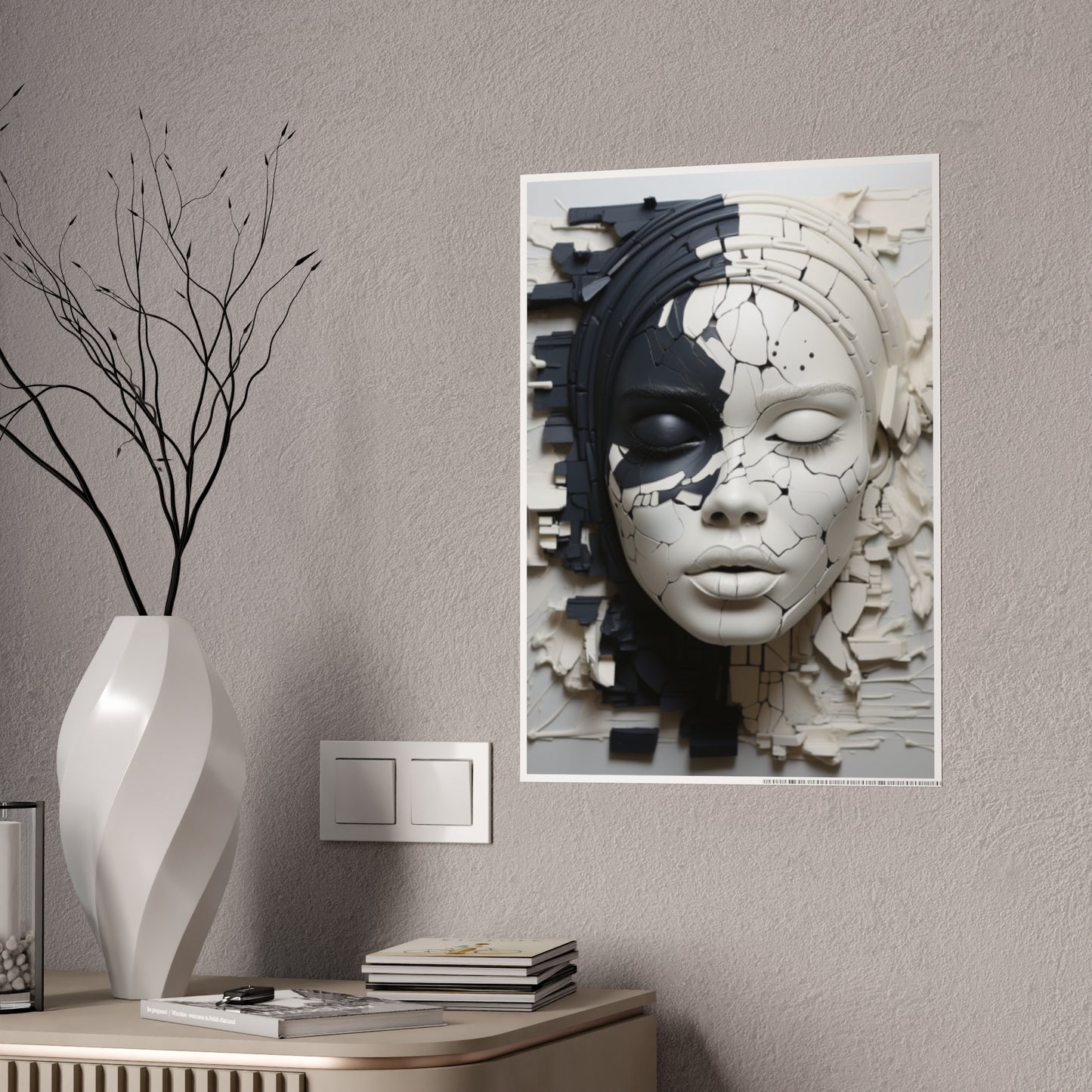AfroElegance: Empowering Melanated Women Poster