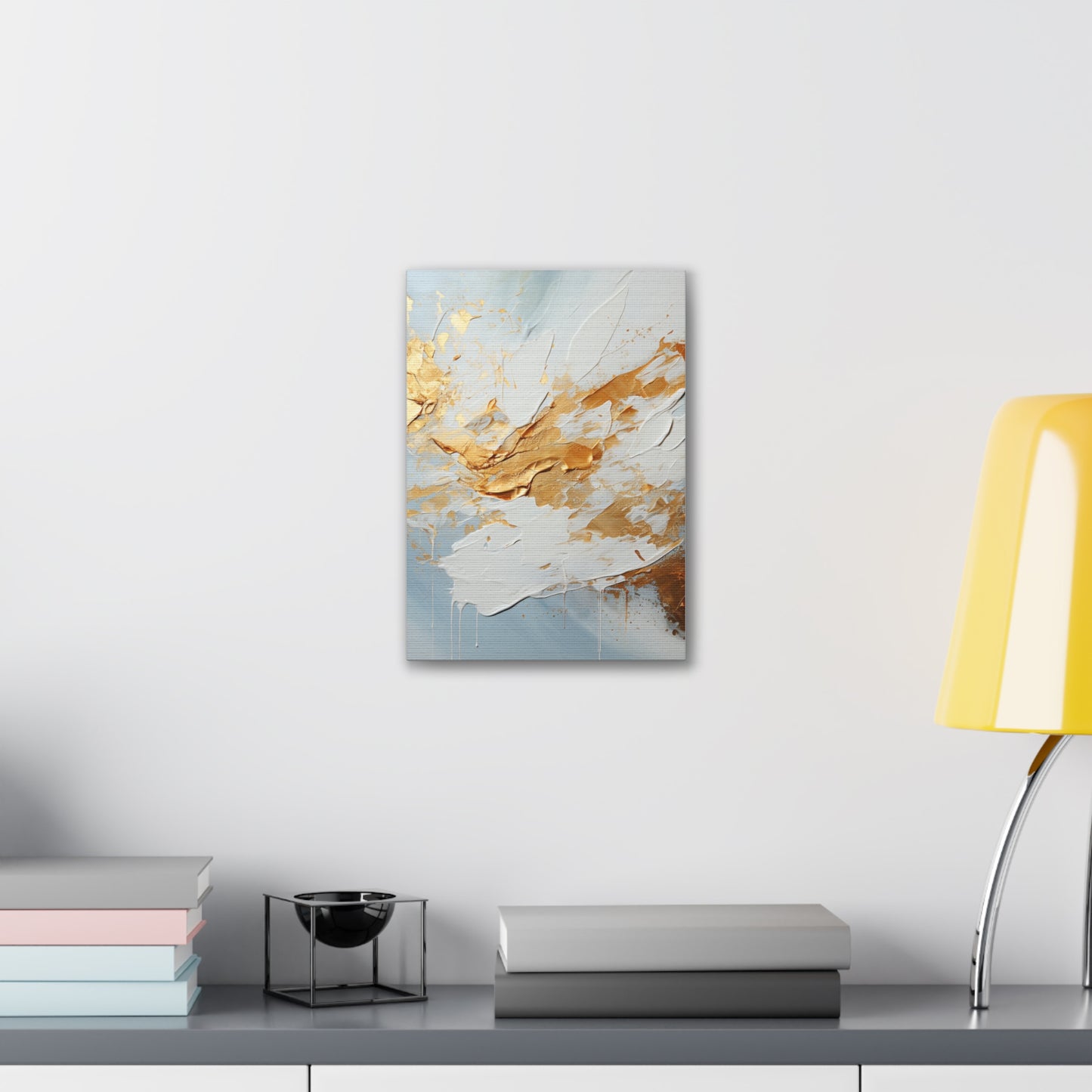 Acrylic Abstract Canvas Print - Richly Textured Artistry