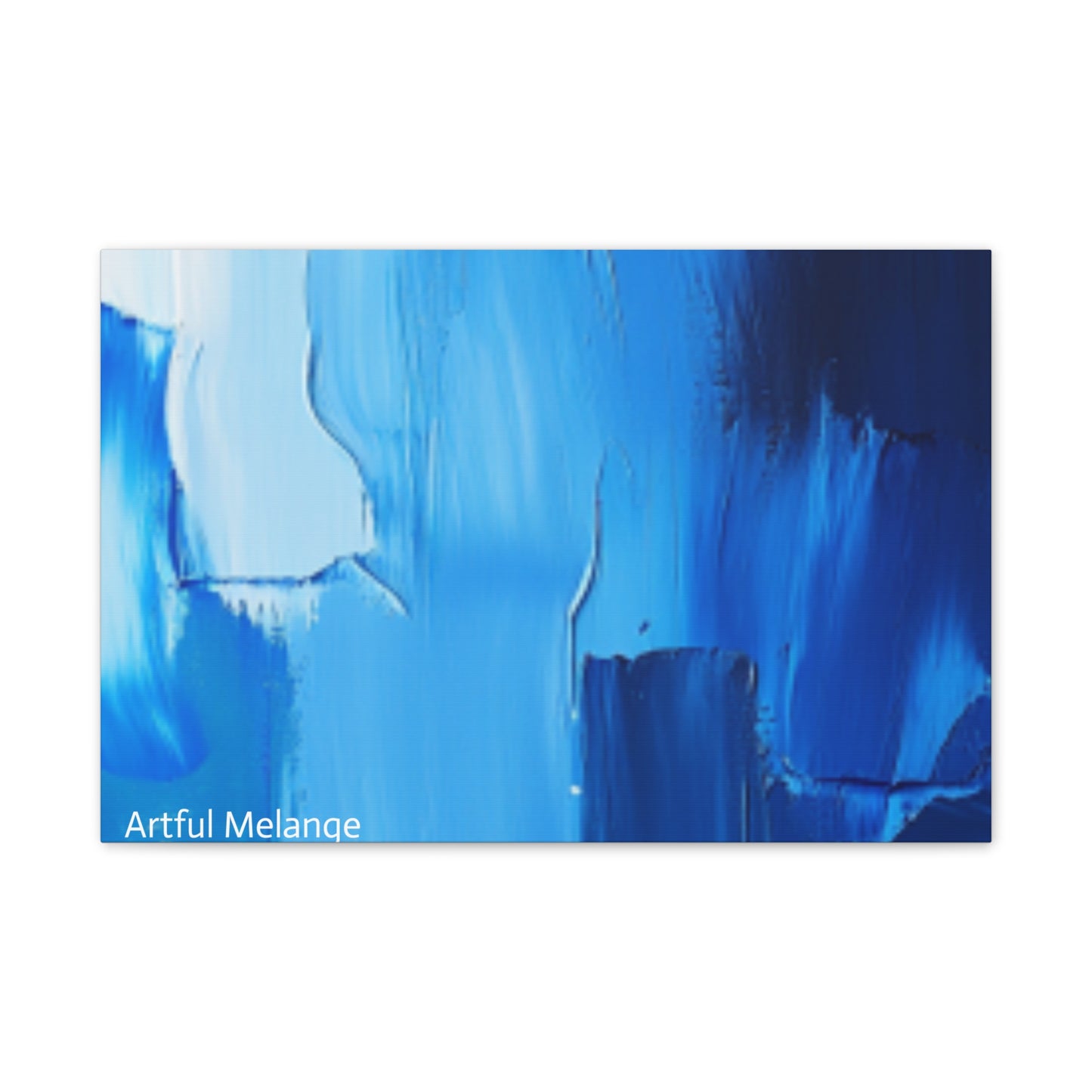 Acrylic Abstract Canvas Print - Richly Textured Artistry