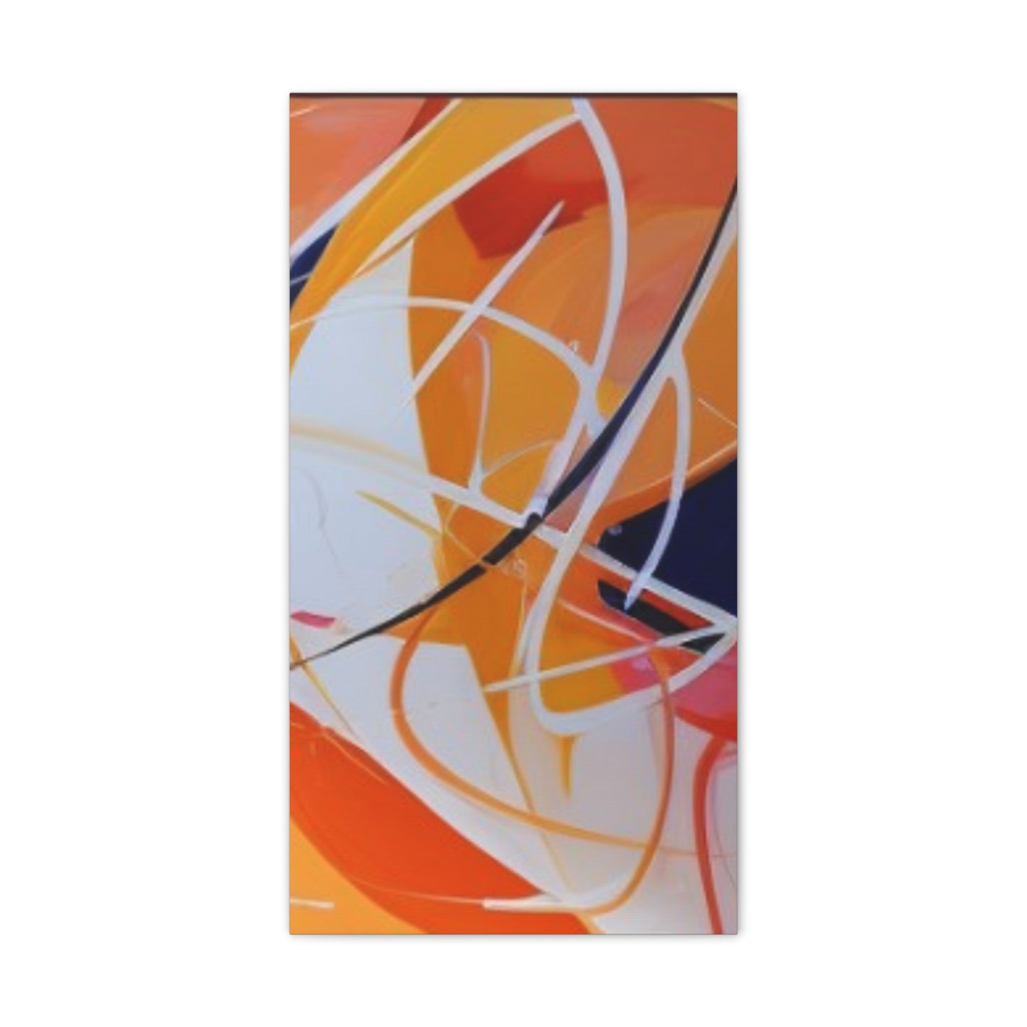 Primary Elegance: A Symphony of Sophistication Canvas Print