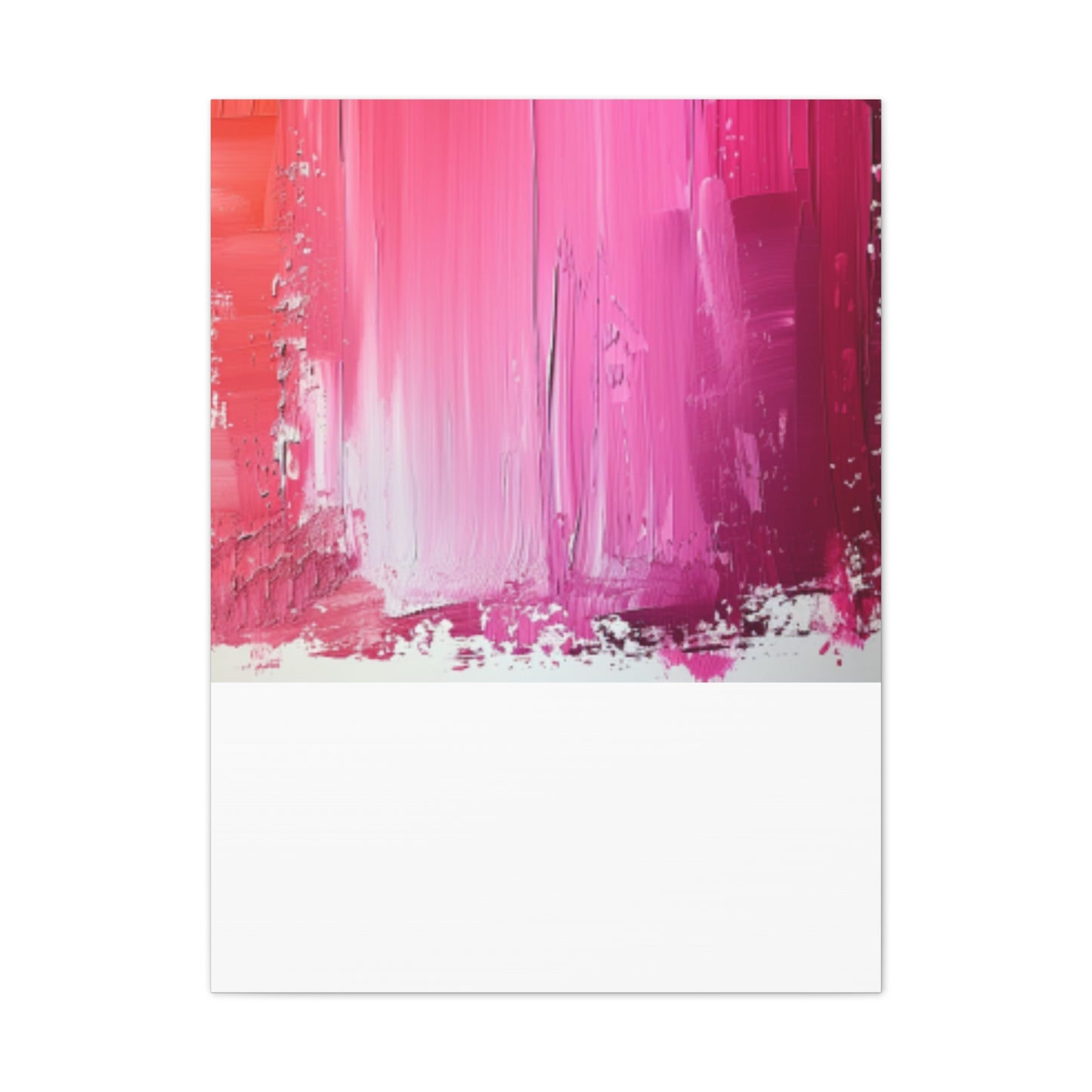 In The Pink: A Symphony of Sophistication Canvas Print
