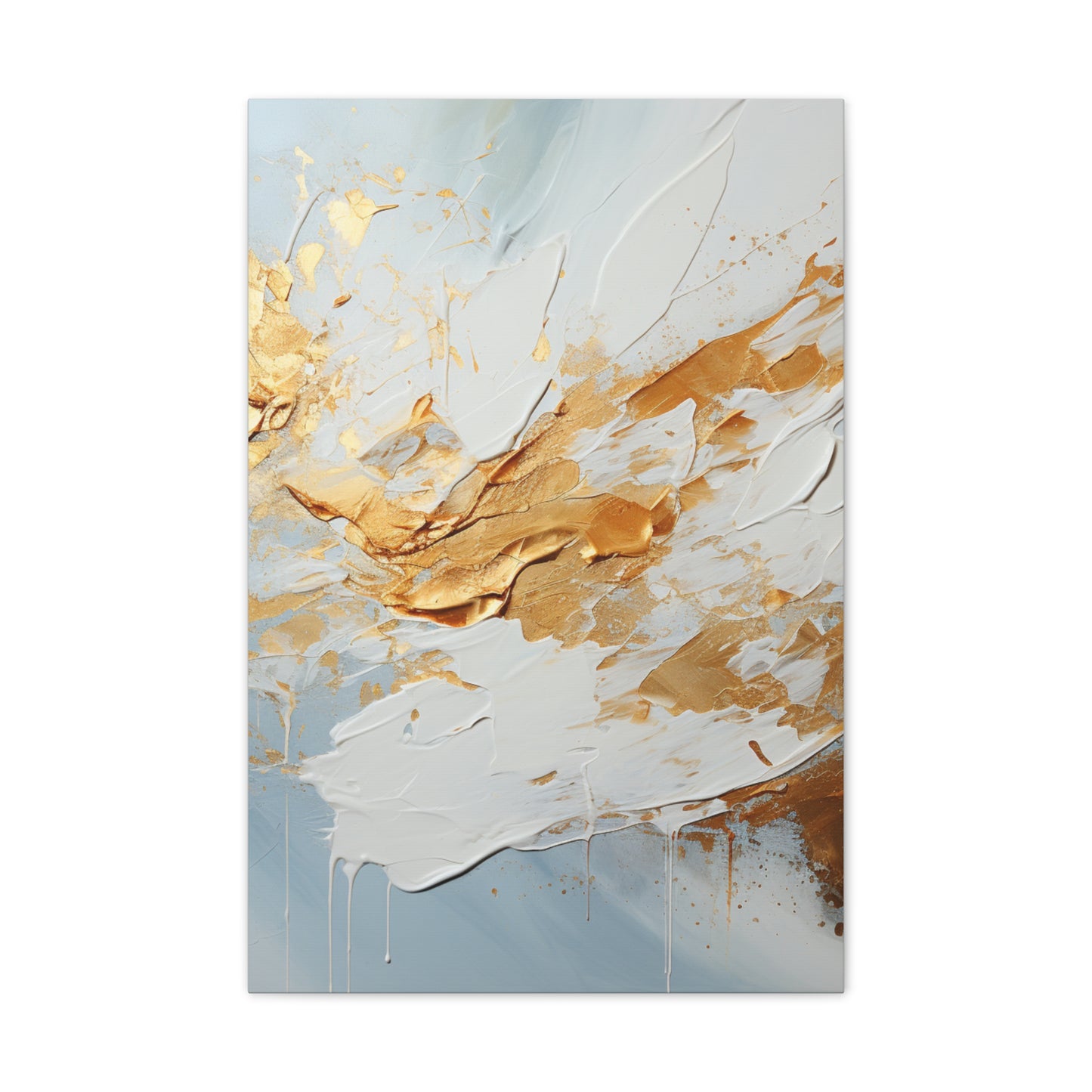 Acrylic Abstract Canvas Print - Richly Textured Artistry