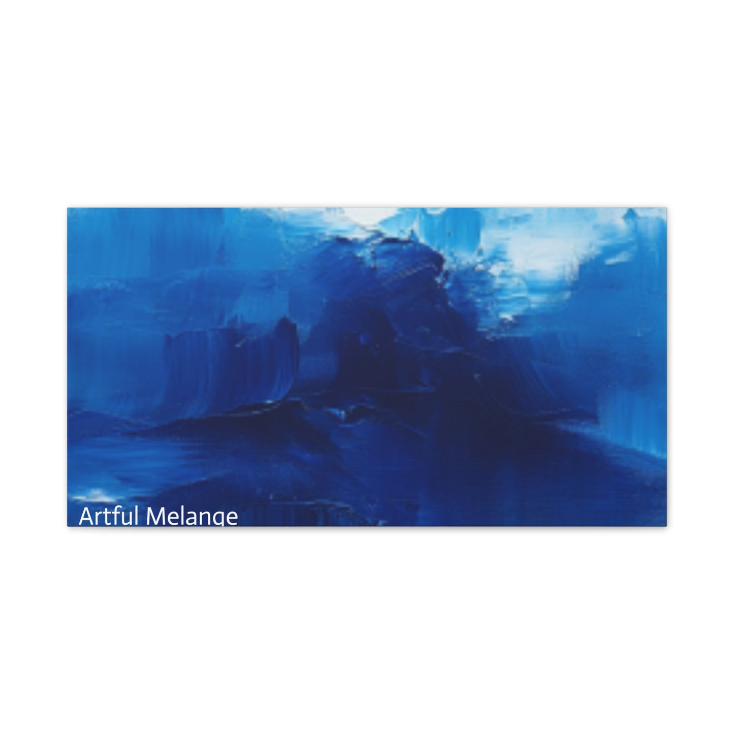 Acrylic Abstract Canvas Print - Richly Textured Artistry