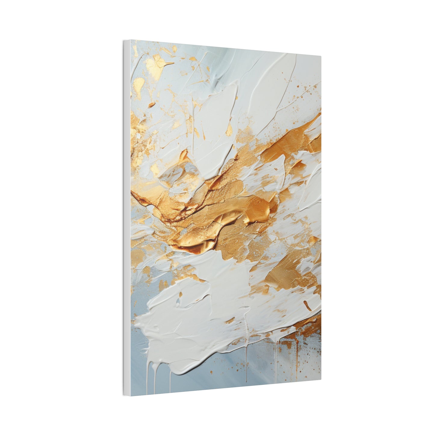 Acrylic Abstract Canvas Print - Richly Textured Artistry