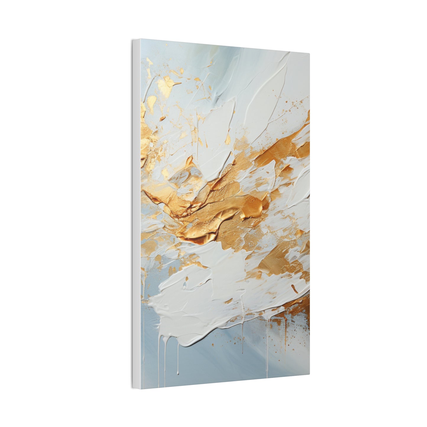 Acrylic Abstract Canvas Print - Richly Textured Artistry