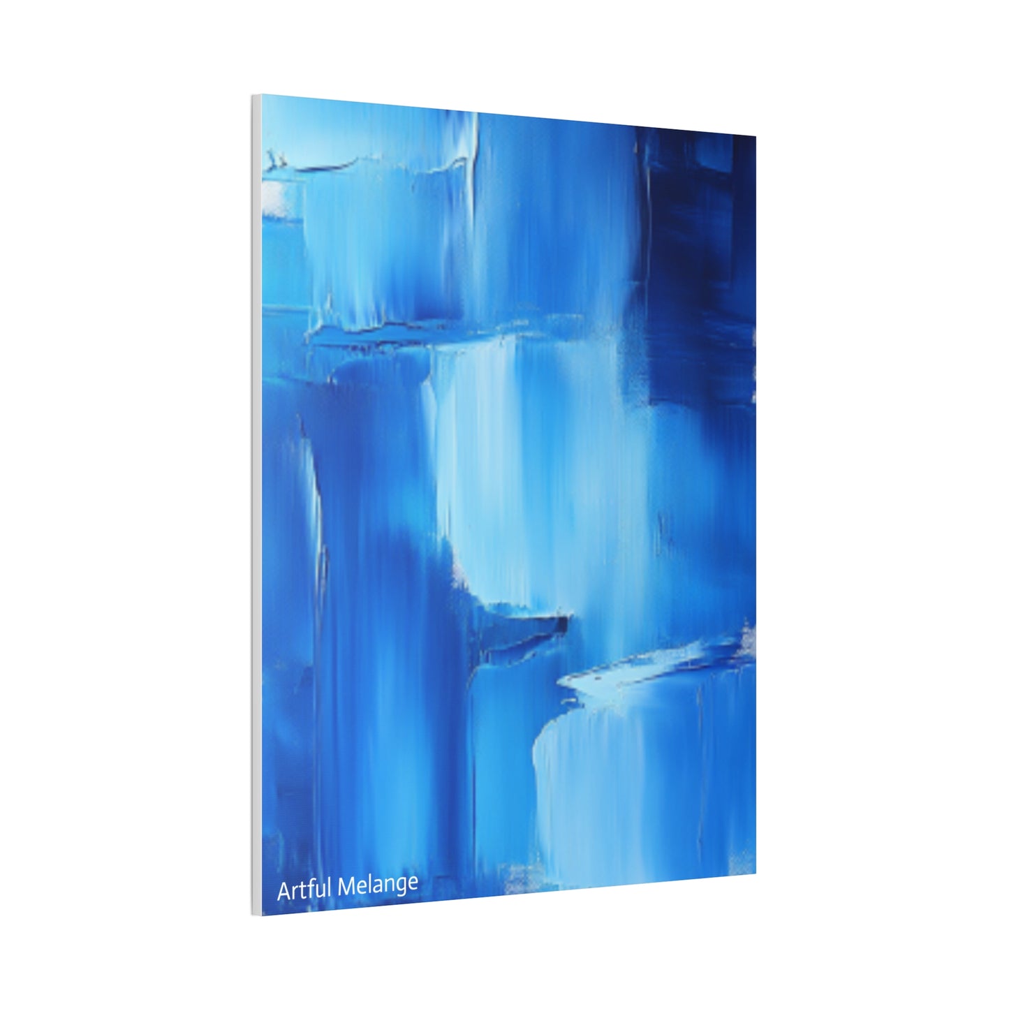 Acrylic Abstract Canvas Print - Richly Textured Artistry
