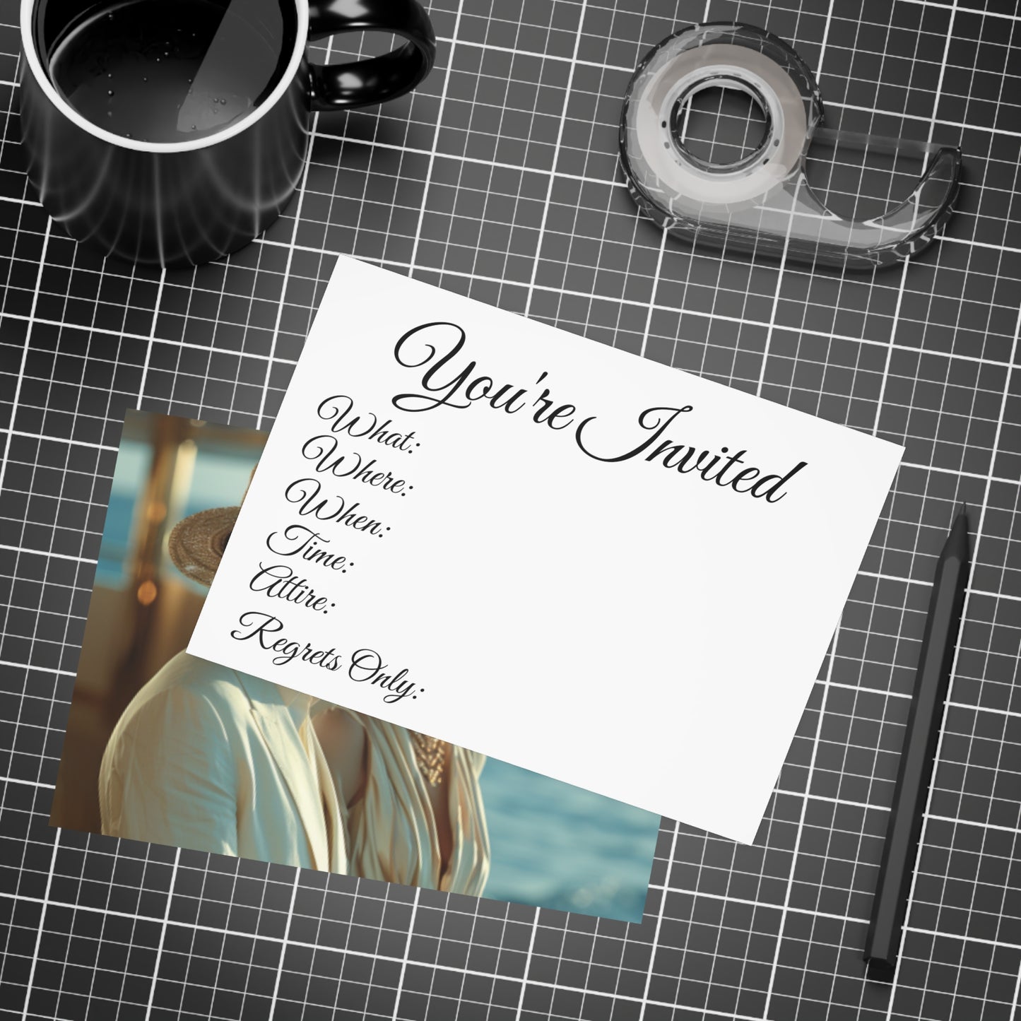Sail & Celebrate: A Day of Elegance Yacht/Boat Party Invitation Bundles (envelopes included)
