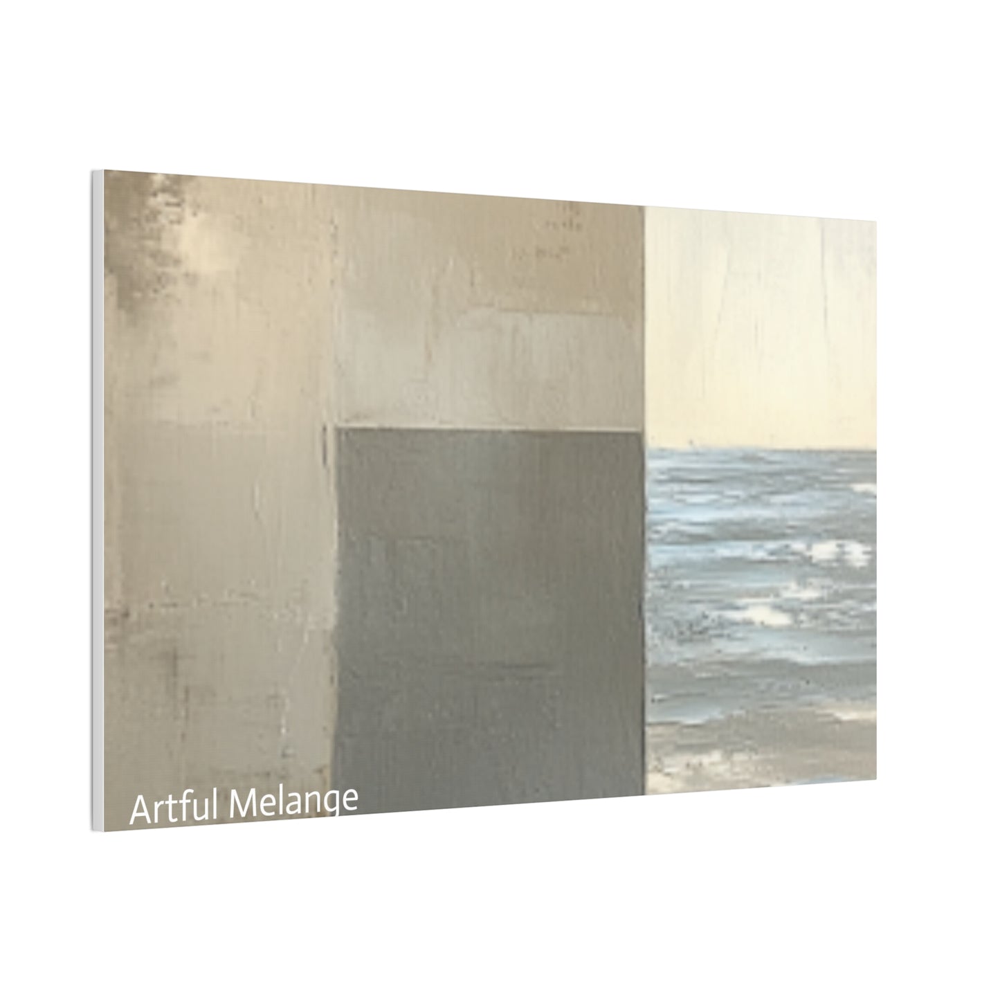 Acrylic Abstract Canvas Print - Richly Textured Artistry