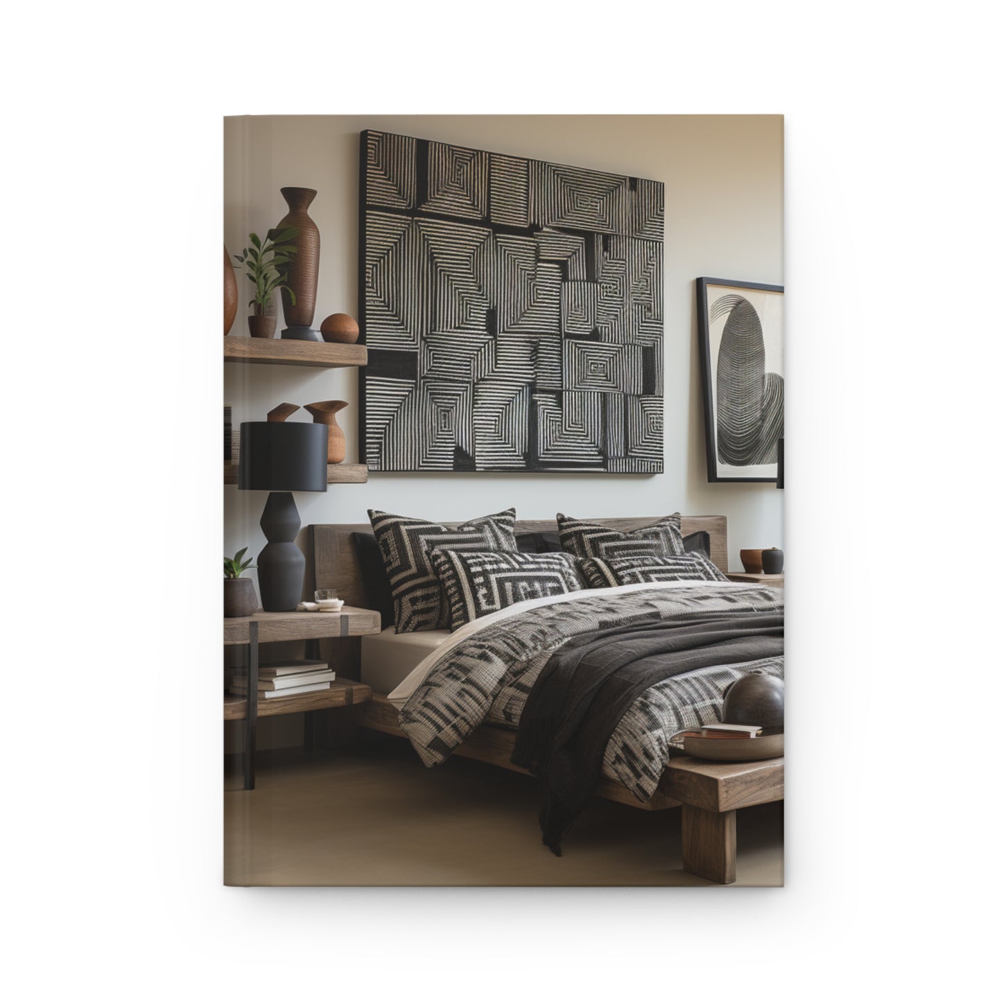 Essence of African Mud Cloth Hardcover Journal
