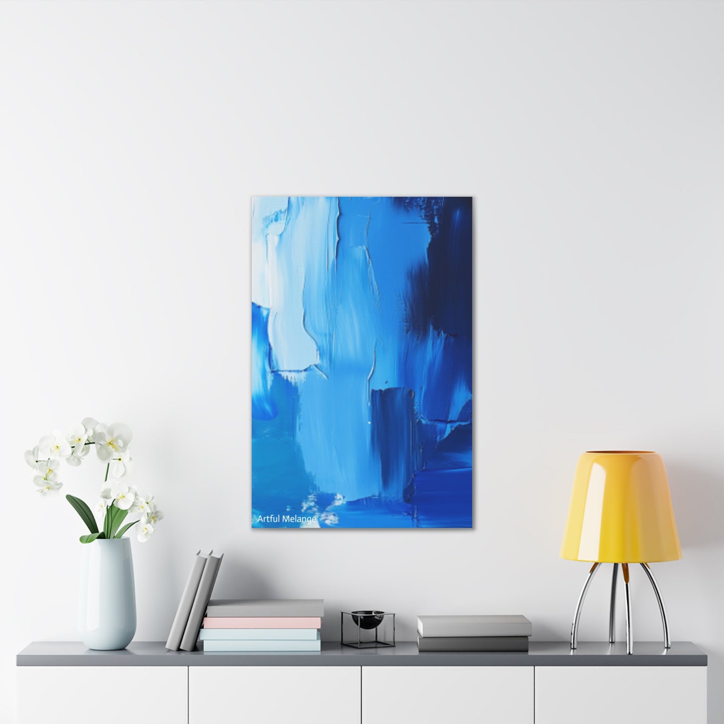 Acrylic Abstract Canvas Print - Richly Textured Artistry
