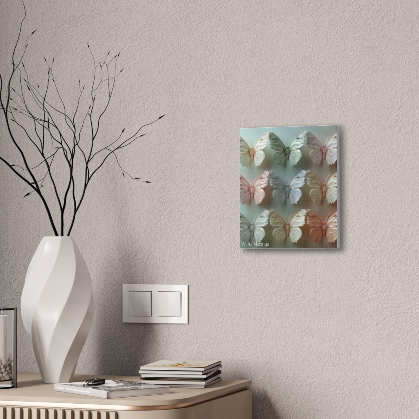 Fluttering Dreams: Butterfly Canvas Print Collection