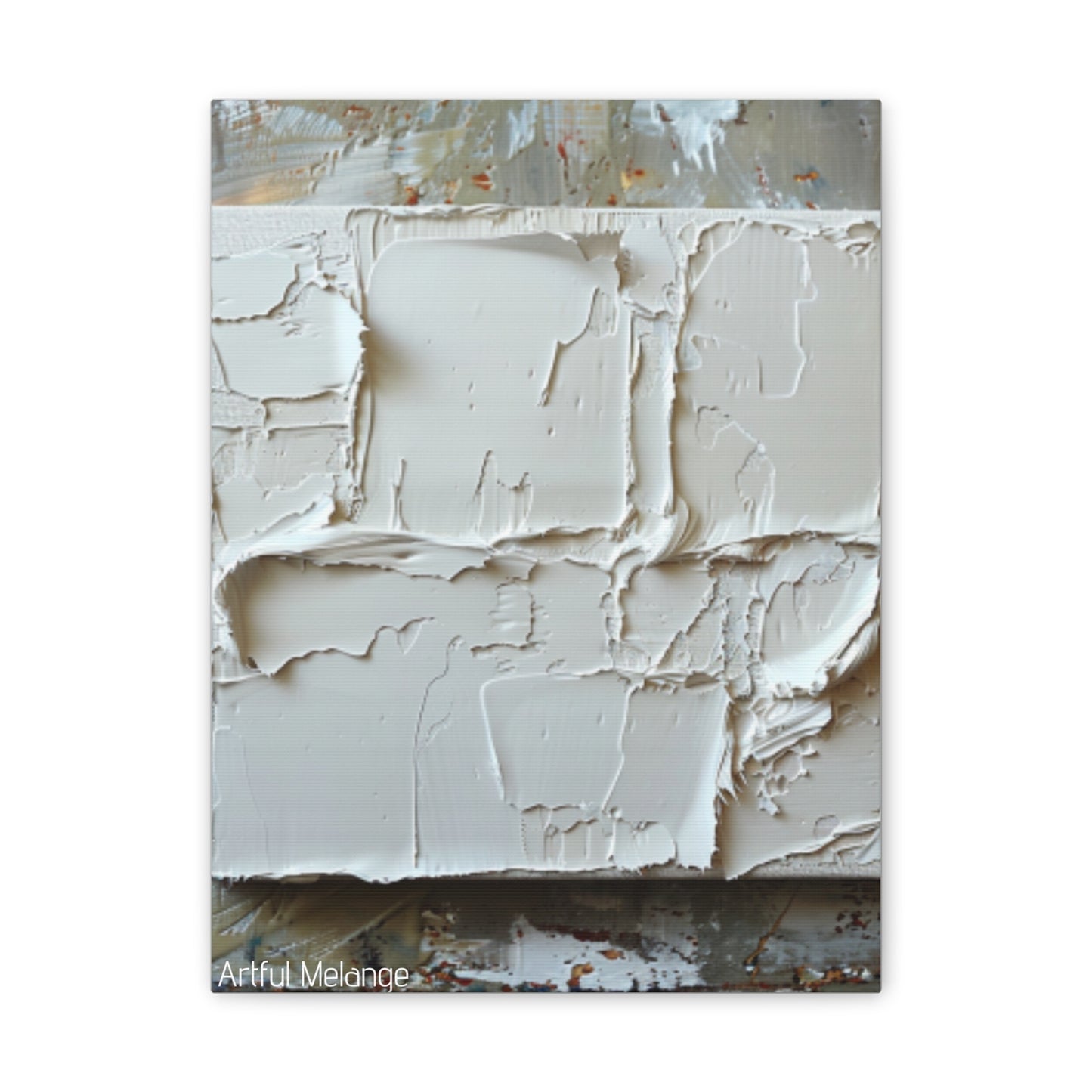 Primary Elegance: A Symphony of Sophistication Canvas Print