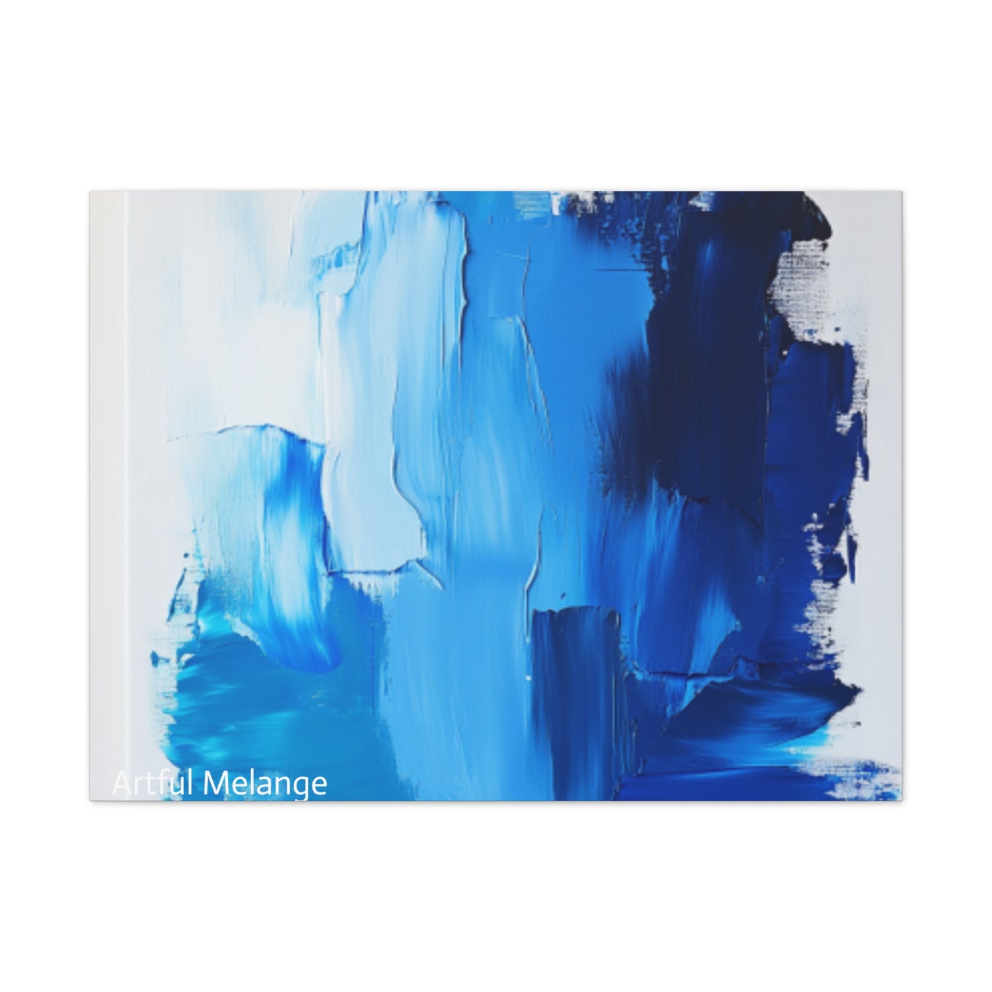 Acrylic Abstract Canvas Print - Richly Textured Artistry