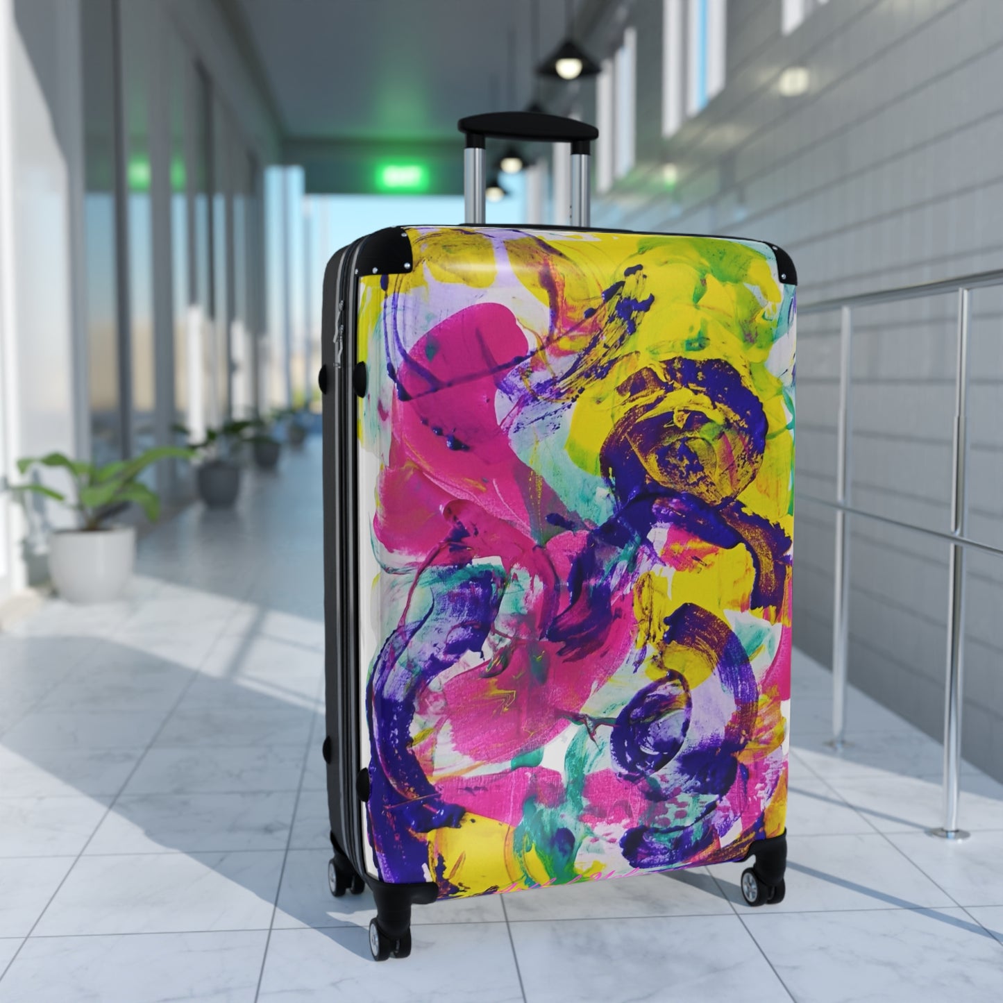 Melanated Jetsetter: Stylish Travel Luggage Pieces