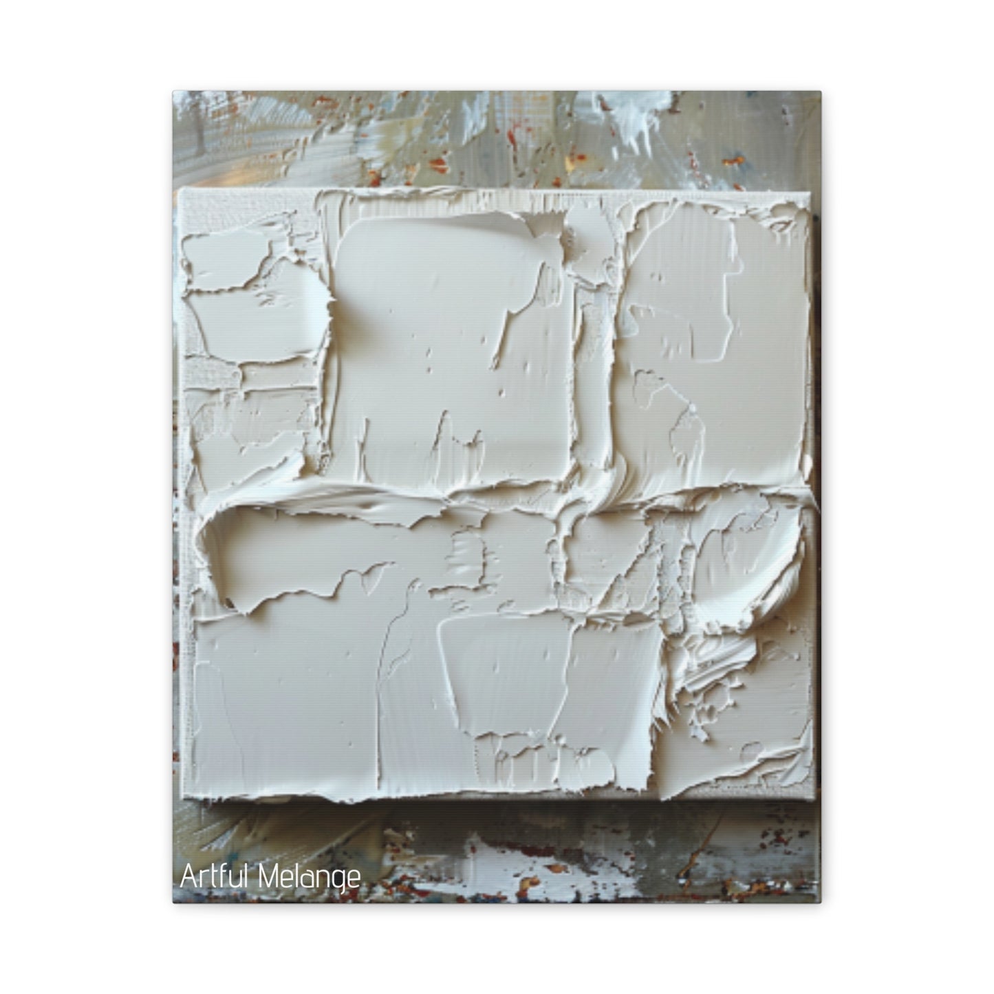 Primary Elegance: A Symphony of Sophistication Canvas Print