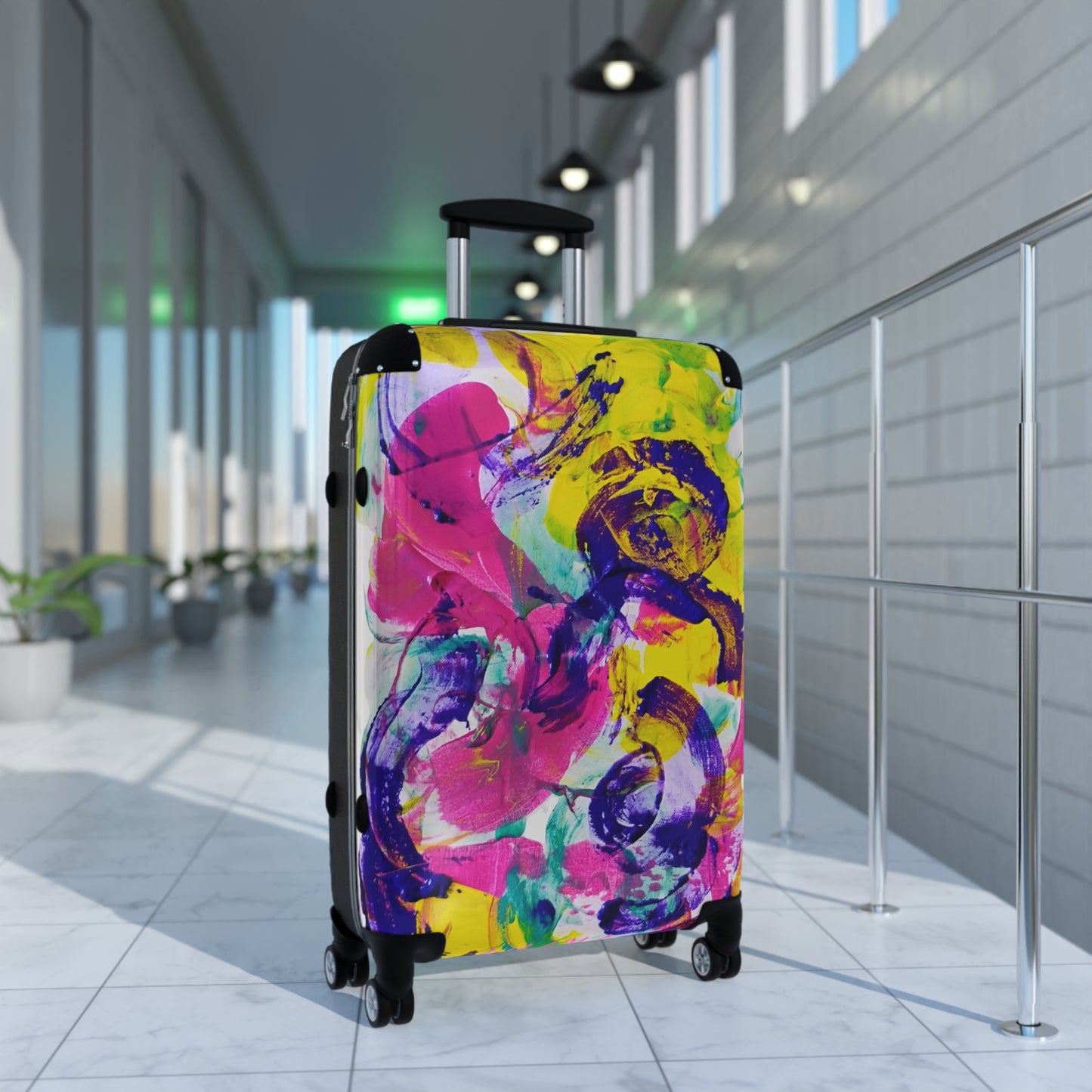 Melanated Jetsetter: Stylish Travel Luggage Pieces