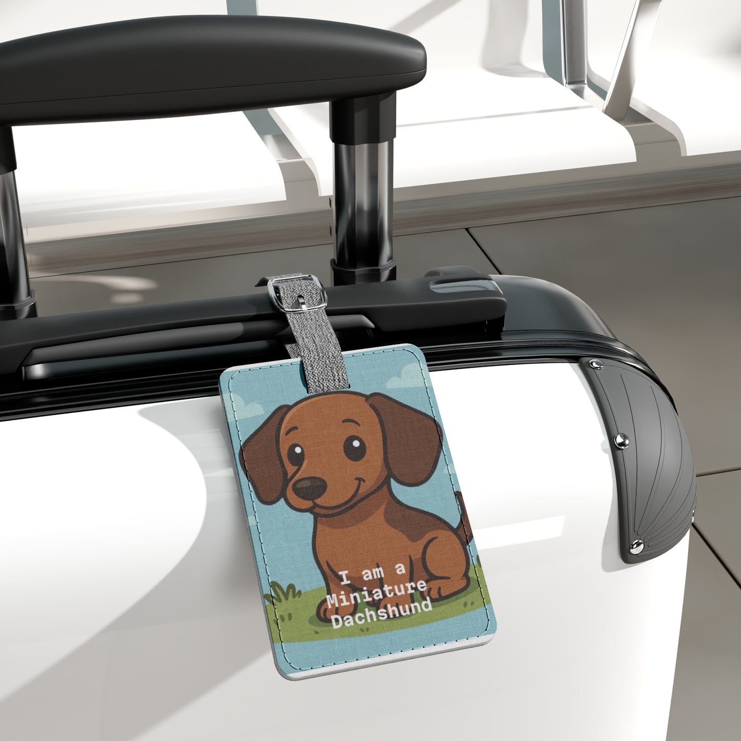 Pawfect Travels™ Pet-Inspired Luggage Tag, Rectangle ( Personalizable)