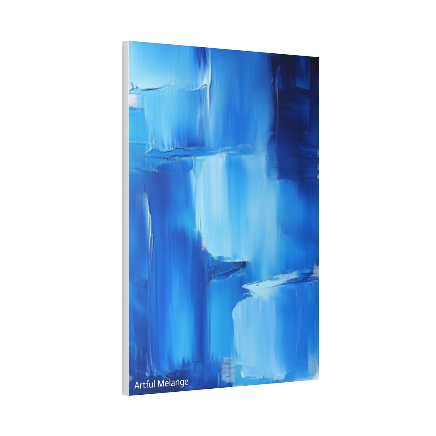 Acrylic Abstract Canvas Print - Richly Textured Artistry