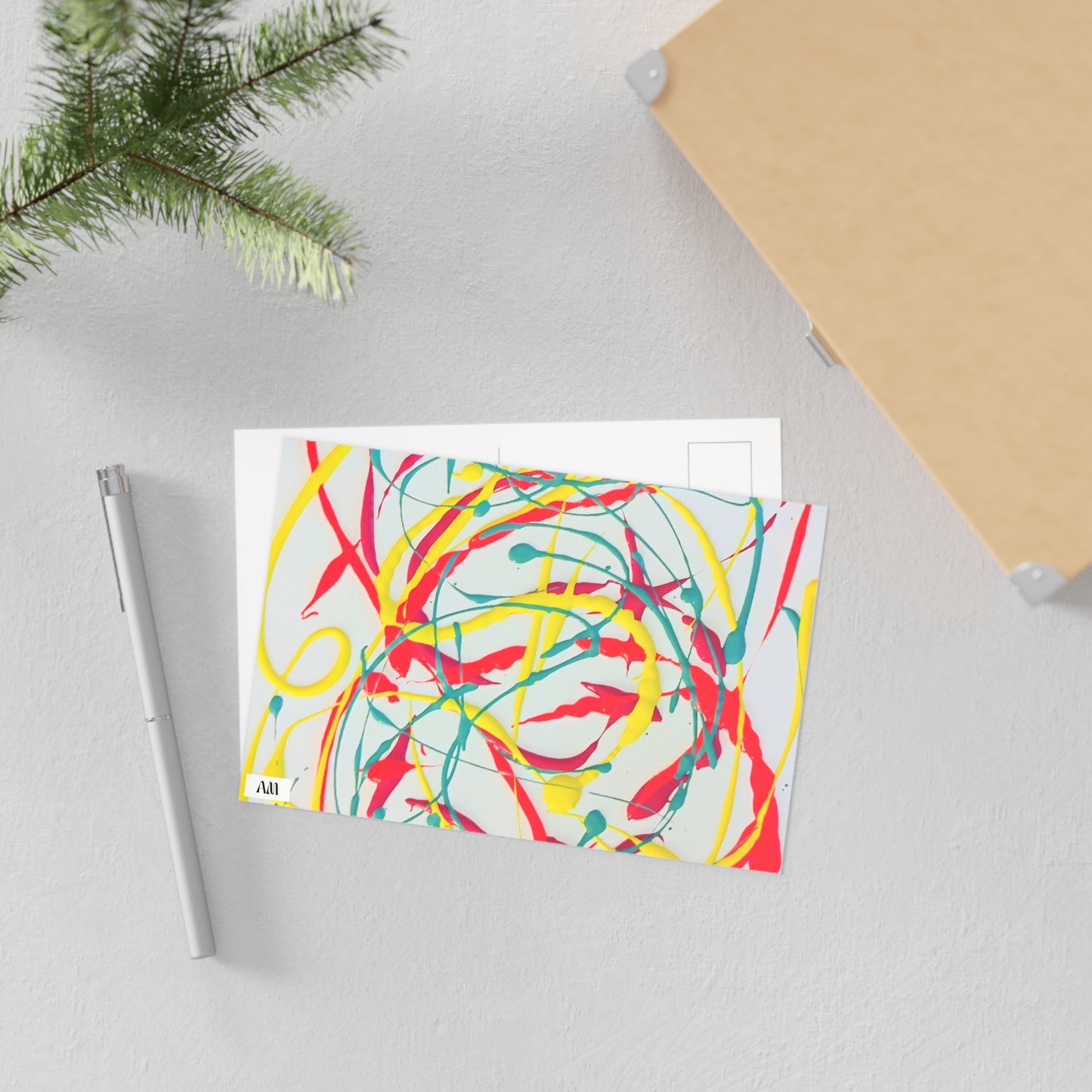 Abstract Expressions Postcards
