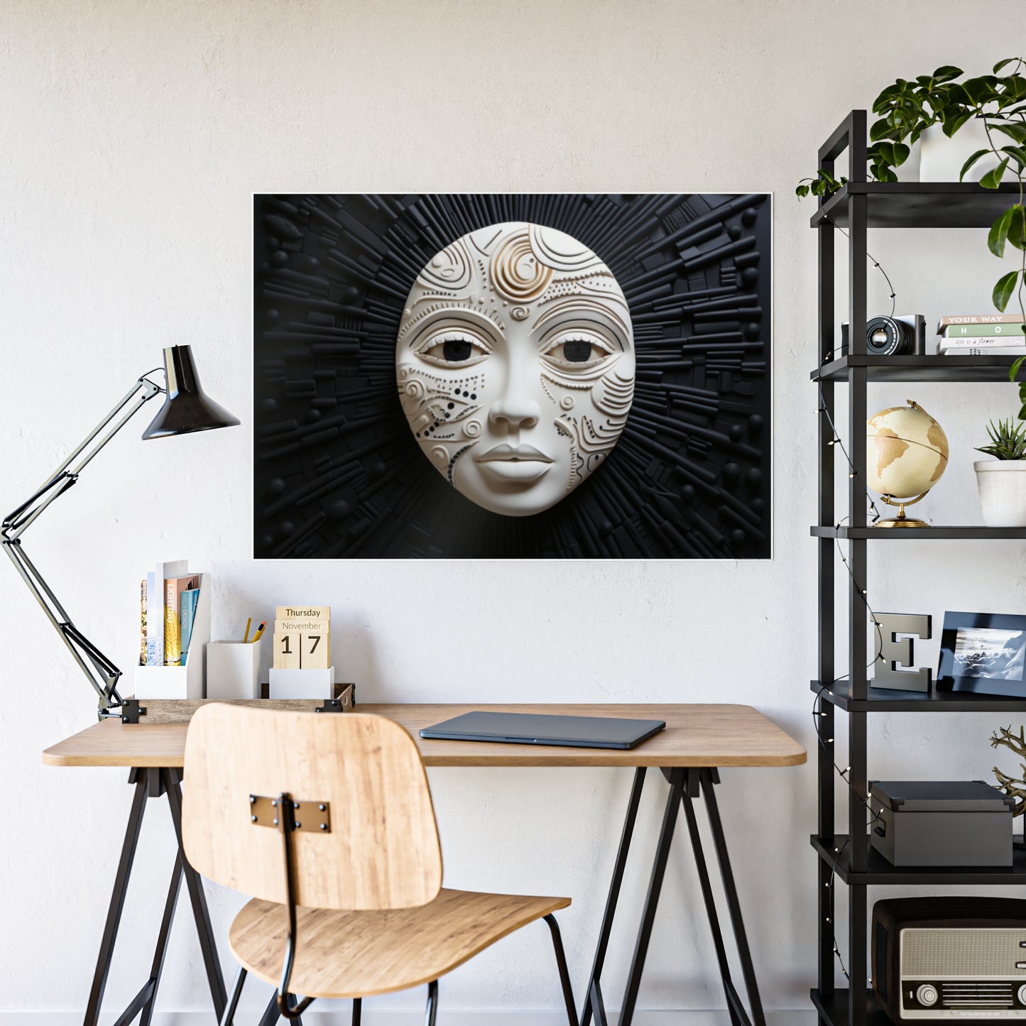 AfroElegance: Empowering Melanated Women Poster