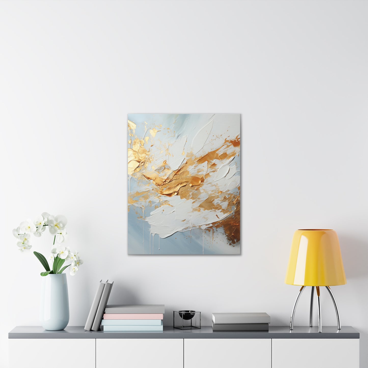 Acrylic Abstract Canvas Print - Richly Textured Artistry