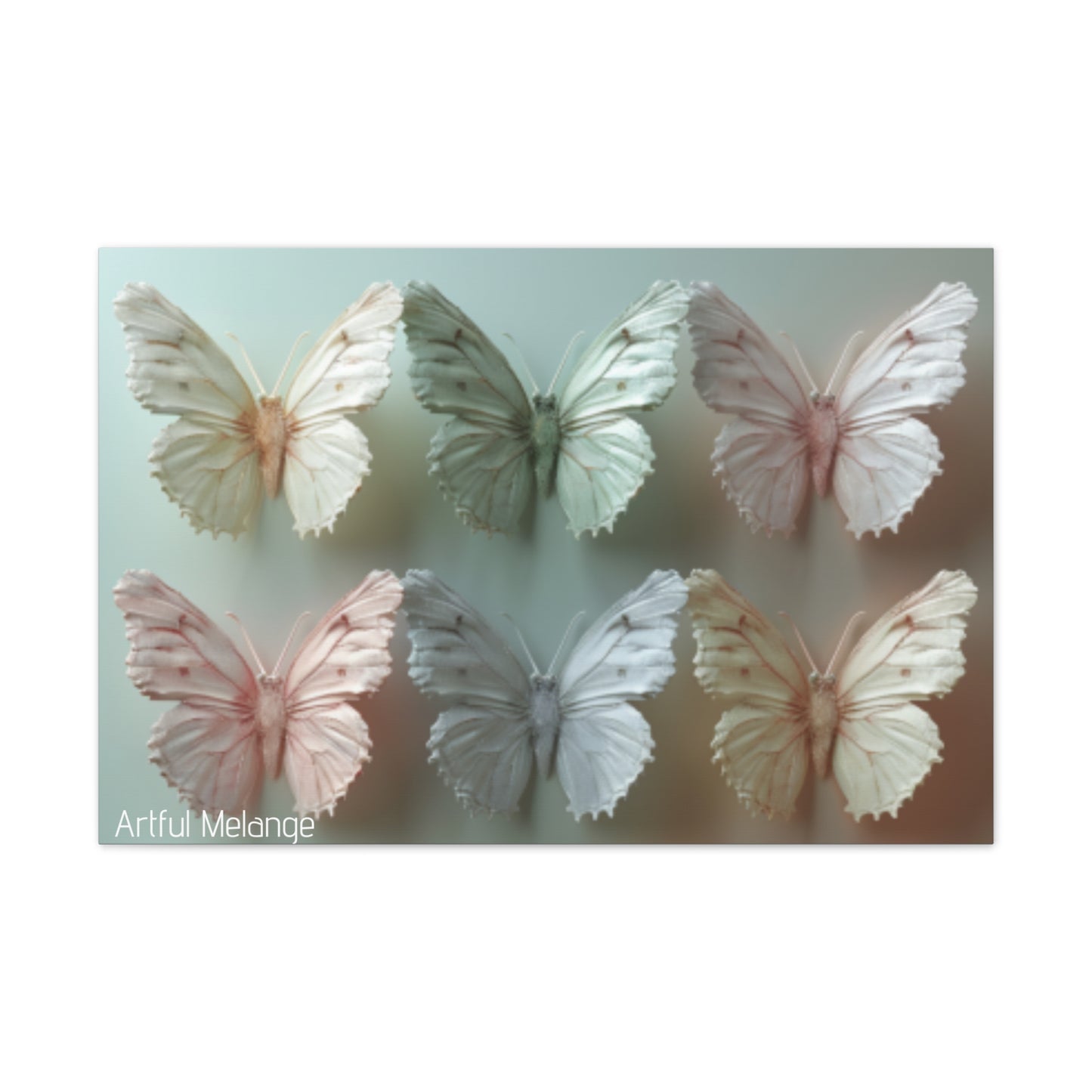 Fluttering Dreams: Butterfly Canvas Print Collection
