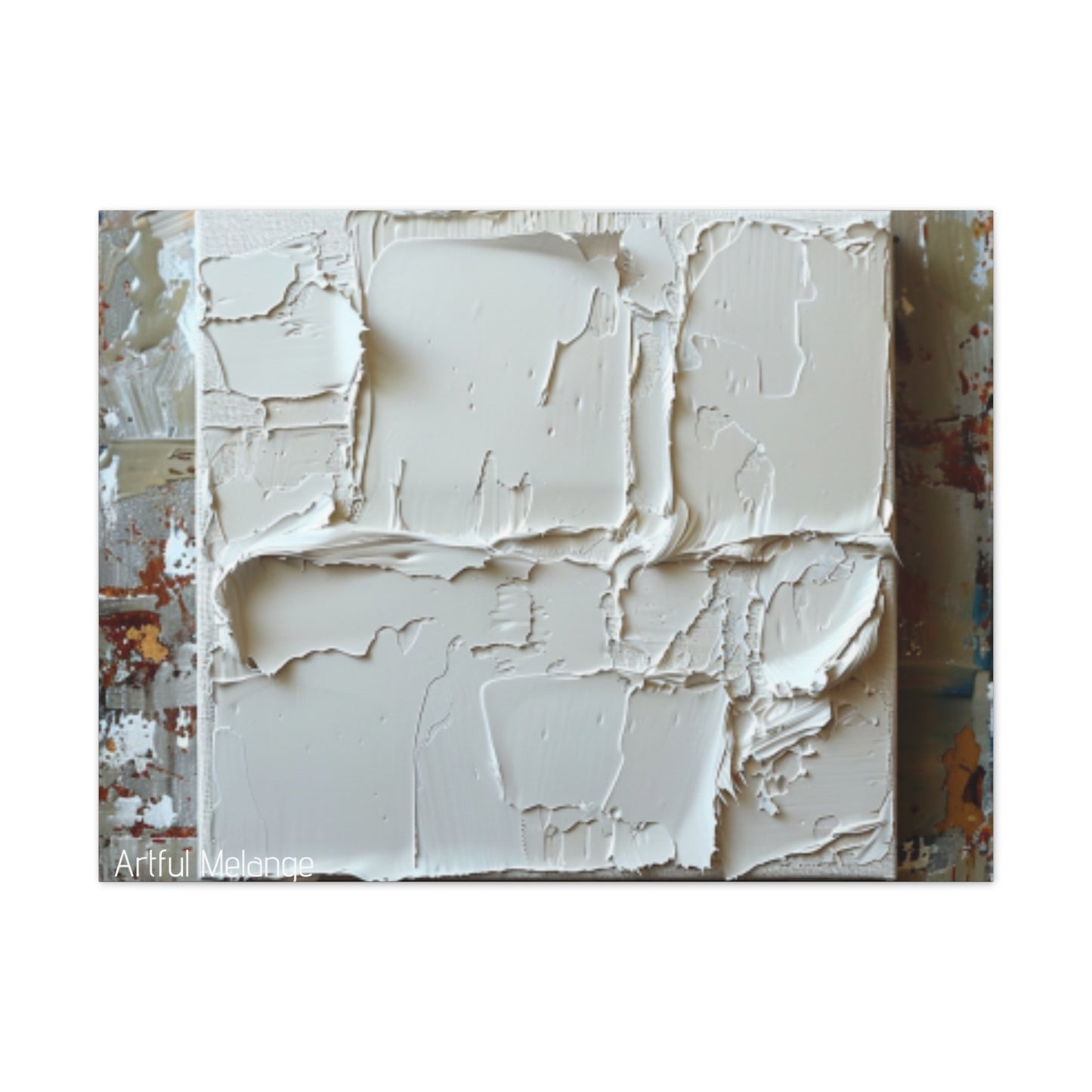 Primary Elegance: A Symphony of Sophistication Canvas Print