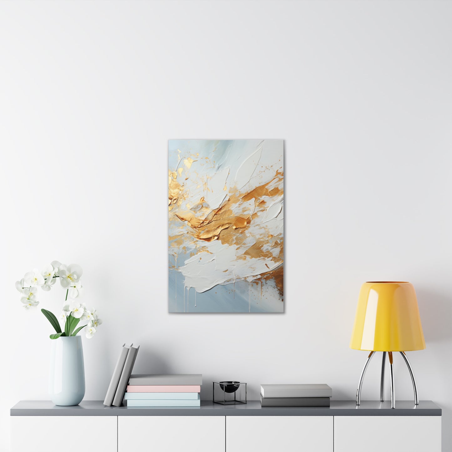 Acrylic Abstract Canvas Print - Richly Textured Artistry