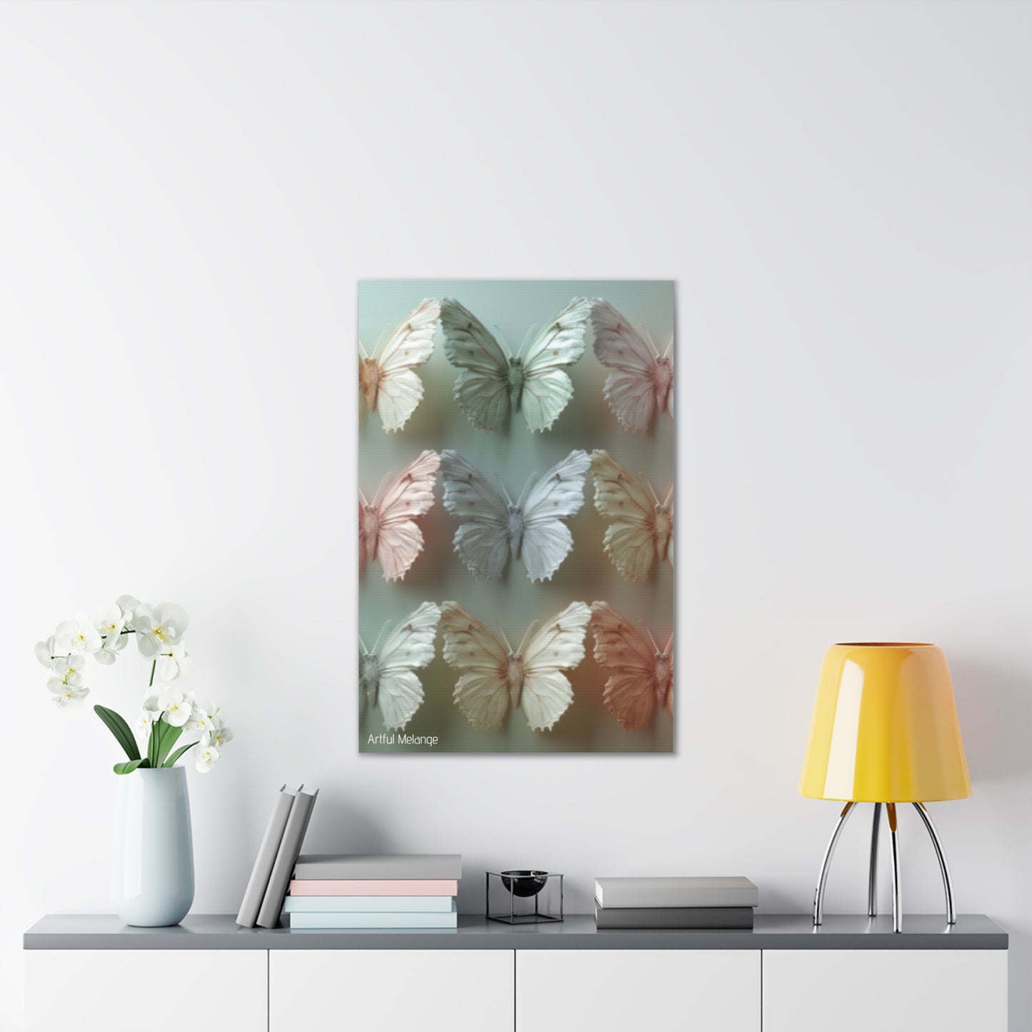 Fluttering Dreams: Butterfly Canvas Print Collection