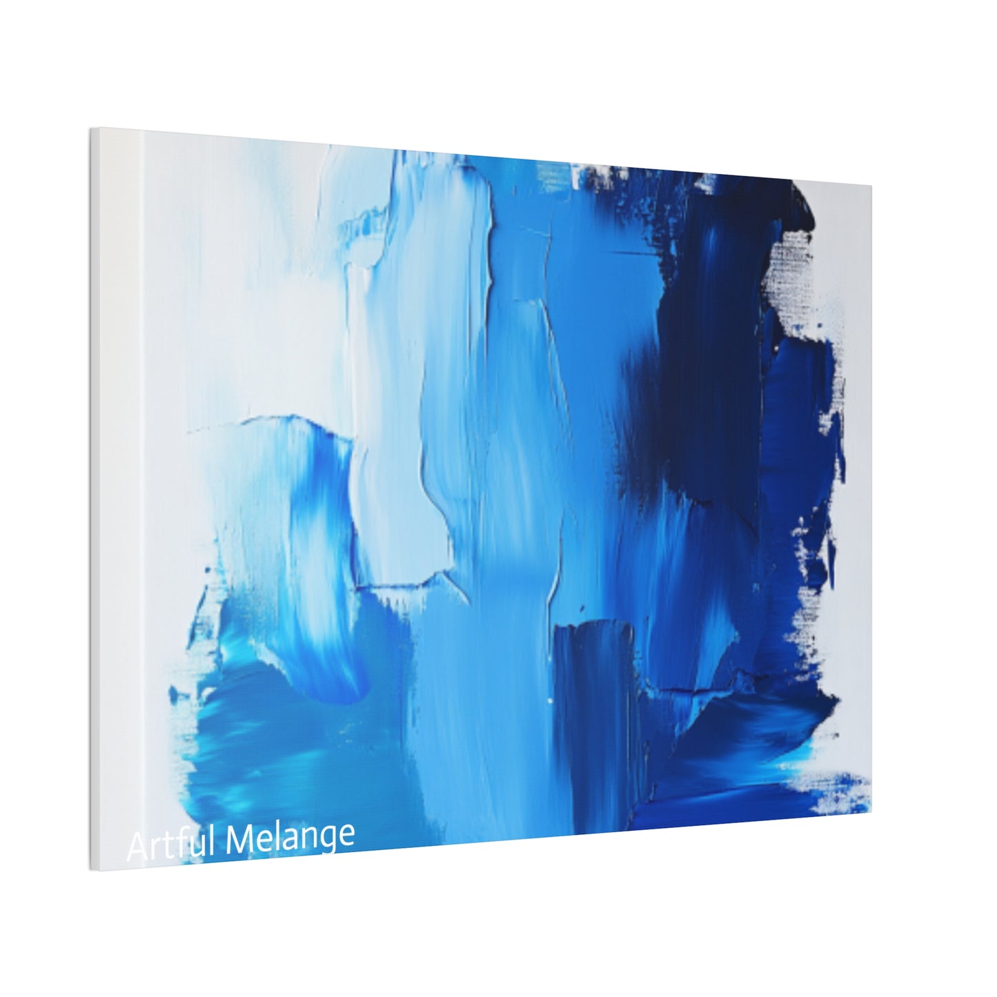 Acrylic Abstract Canvas Print - Richly Textured Artistry