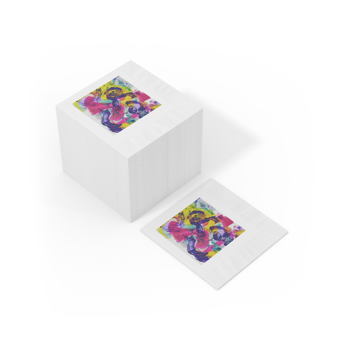 ChromaBlend™ Artistry Abstract Art Napkins”