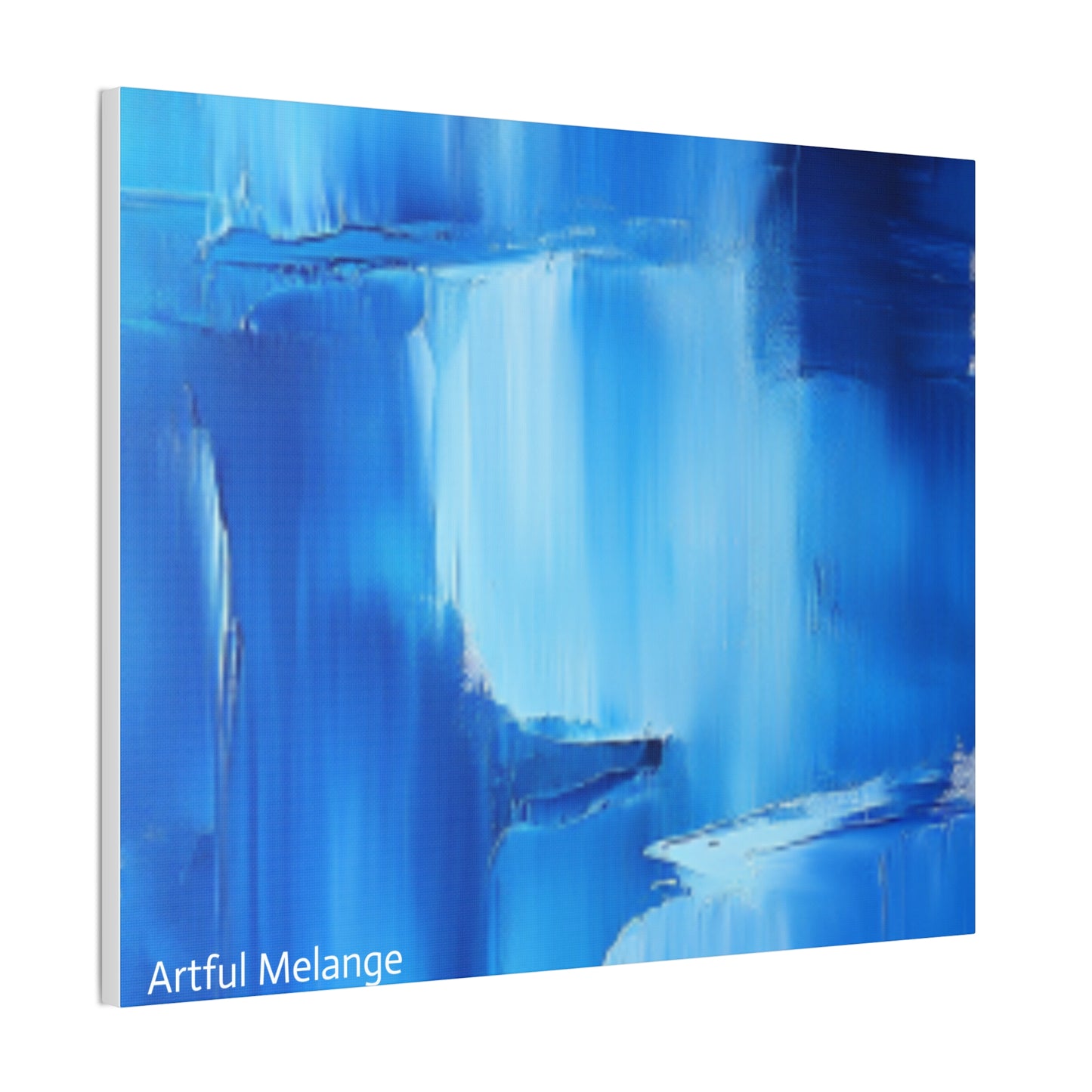 Acrylic Abstract Canvas Print - Richly Textured Artistry