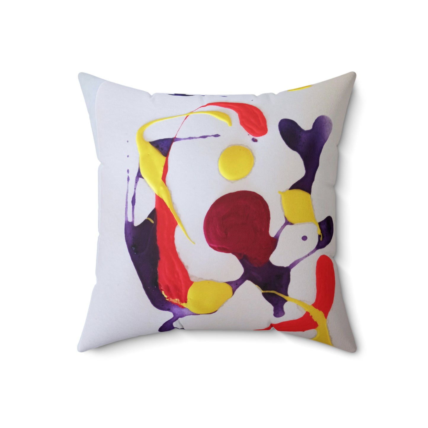 Artistic Abstractions: Abstract Acrylic Art Pillows Collection