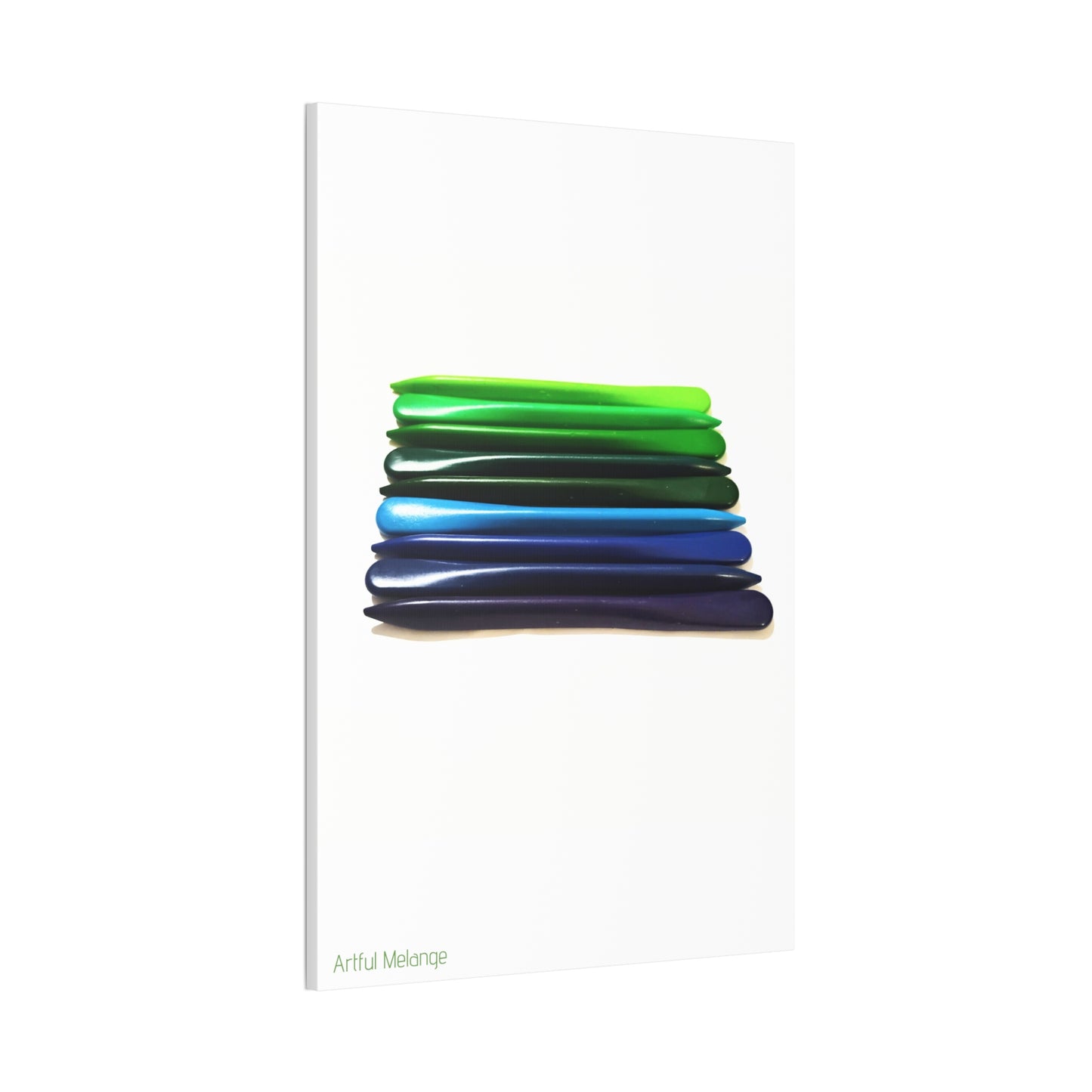 Spectrum Stacks: A Colorful Daydream in Posters and Canvas Prints