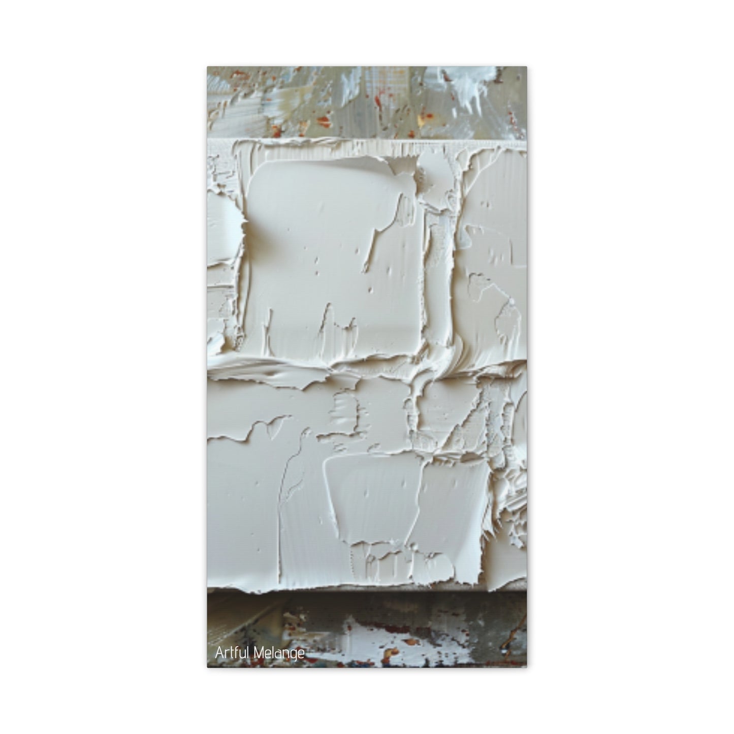 Primary Elegance: A Symphony of Sophistication Canvas Print