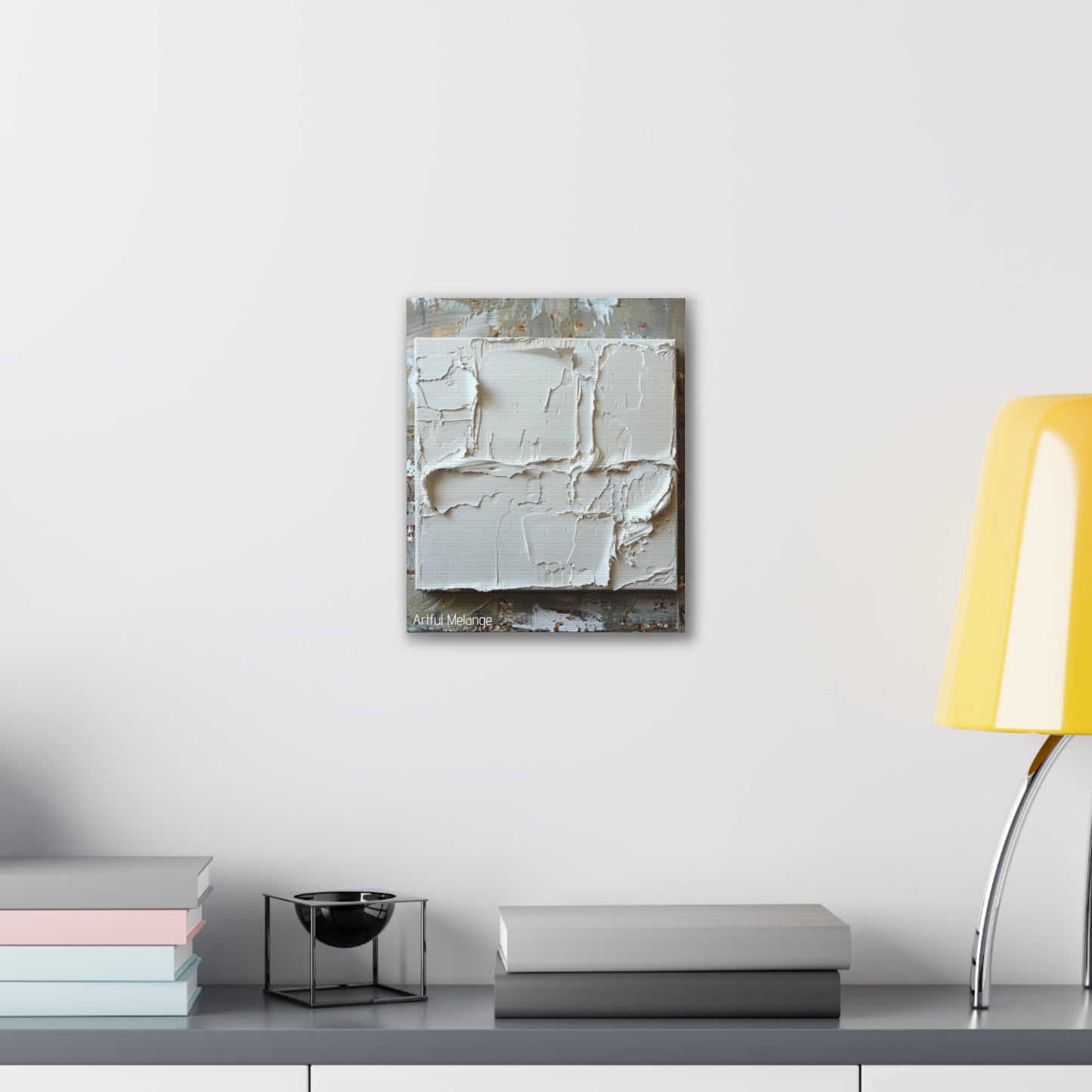 Primary Elegance: A Symphony of Sophistication Canvas Print