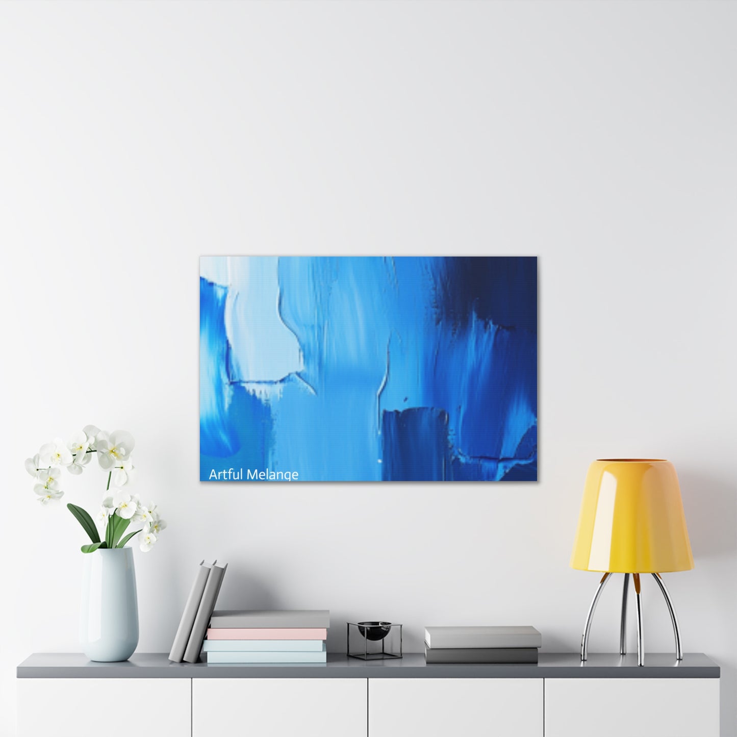 Acrylic Abstract Canvas Print - Richly Textured Artistry