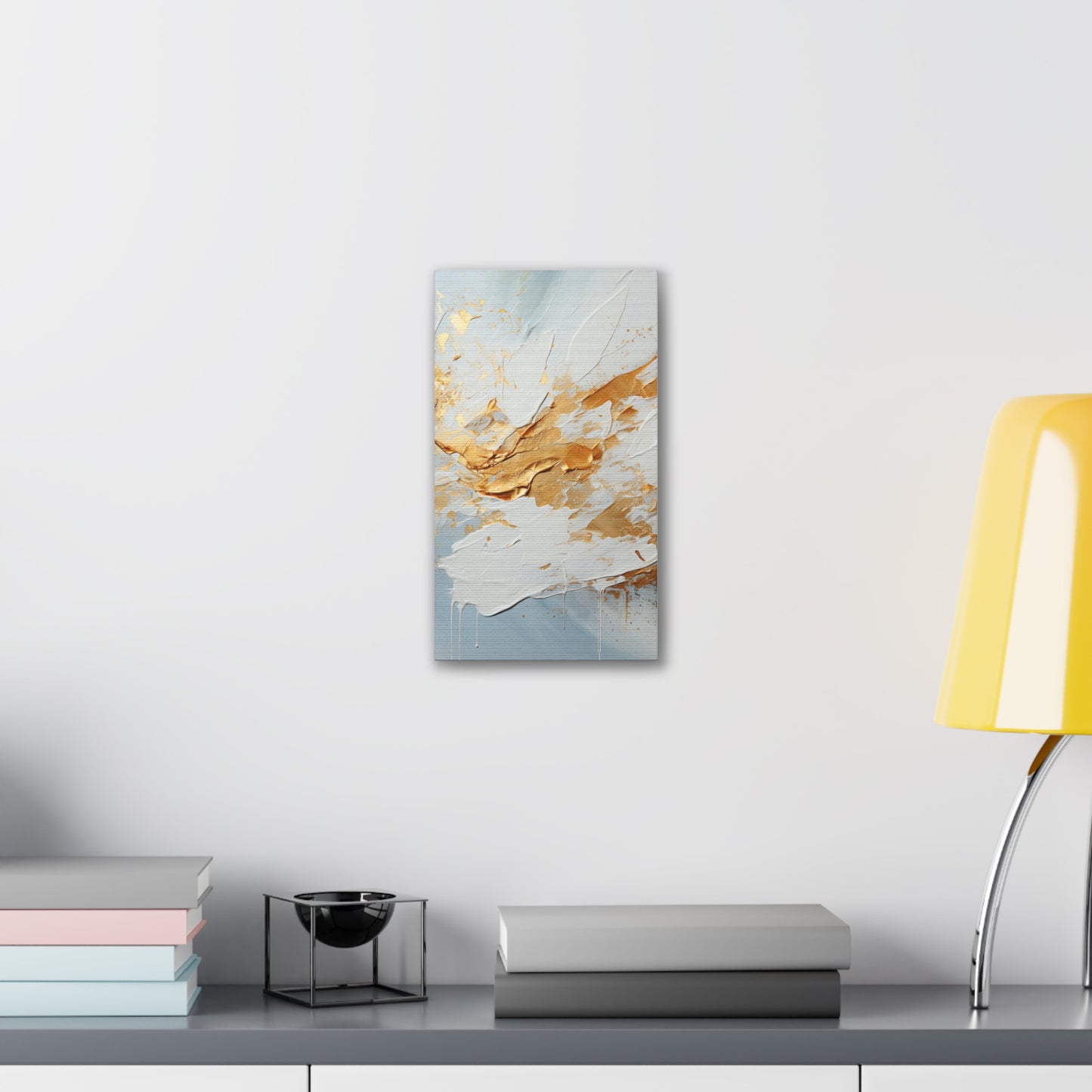 Acrylic Abstract Canvas Print - Richly Textured Artistry