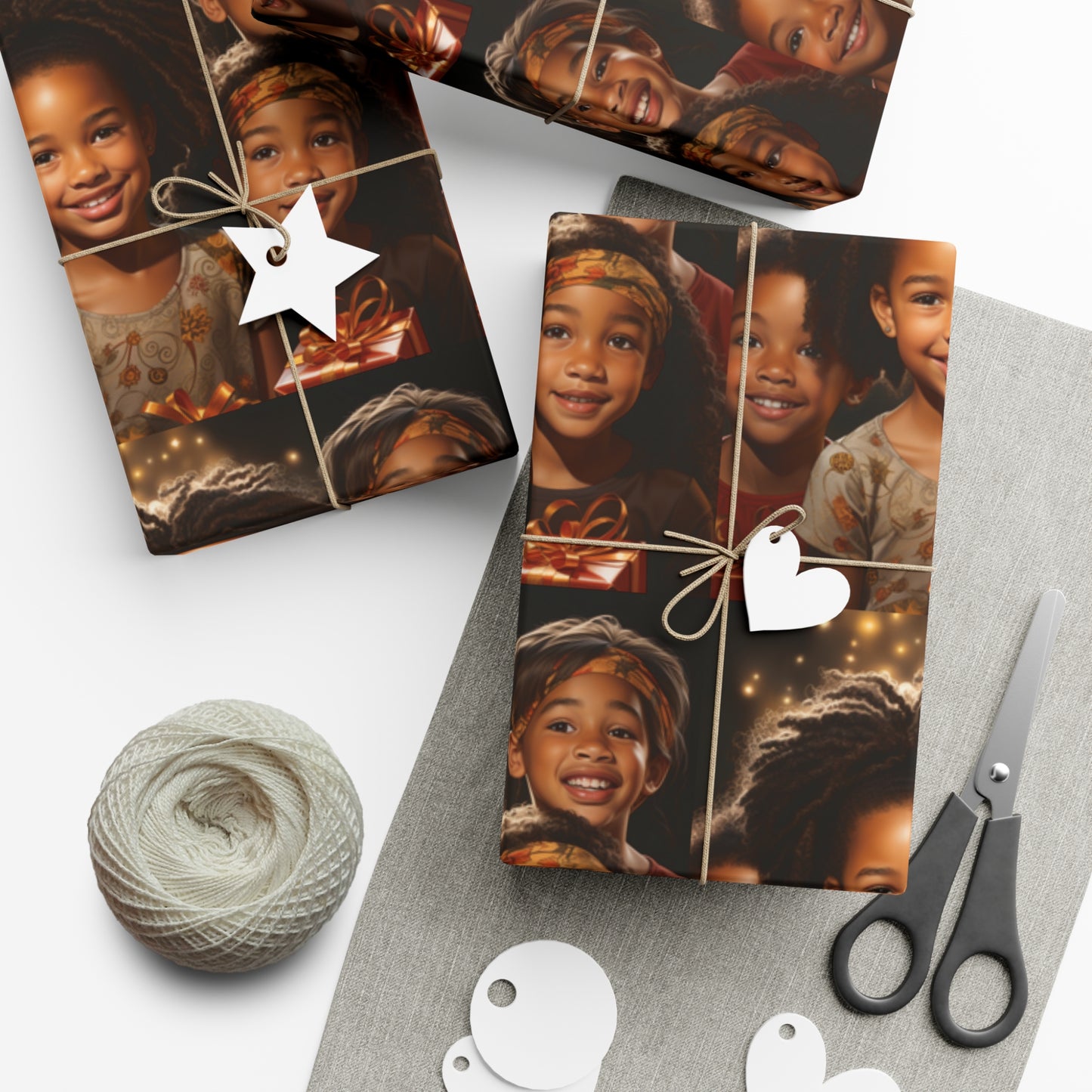 Harmony Holidays Wrapping Paper Sheet