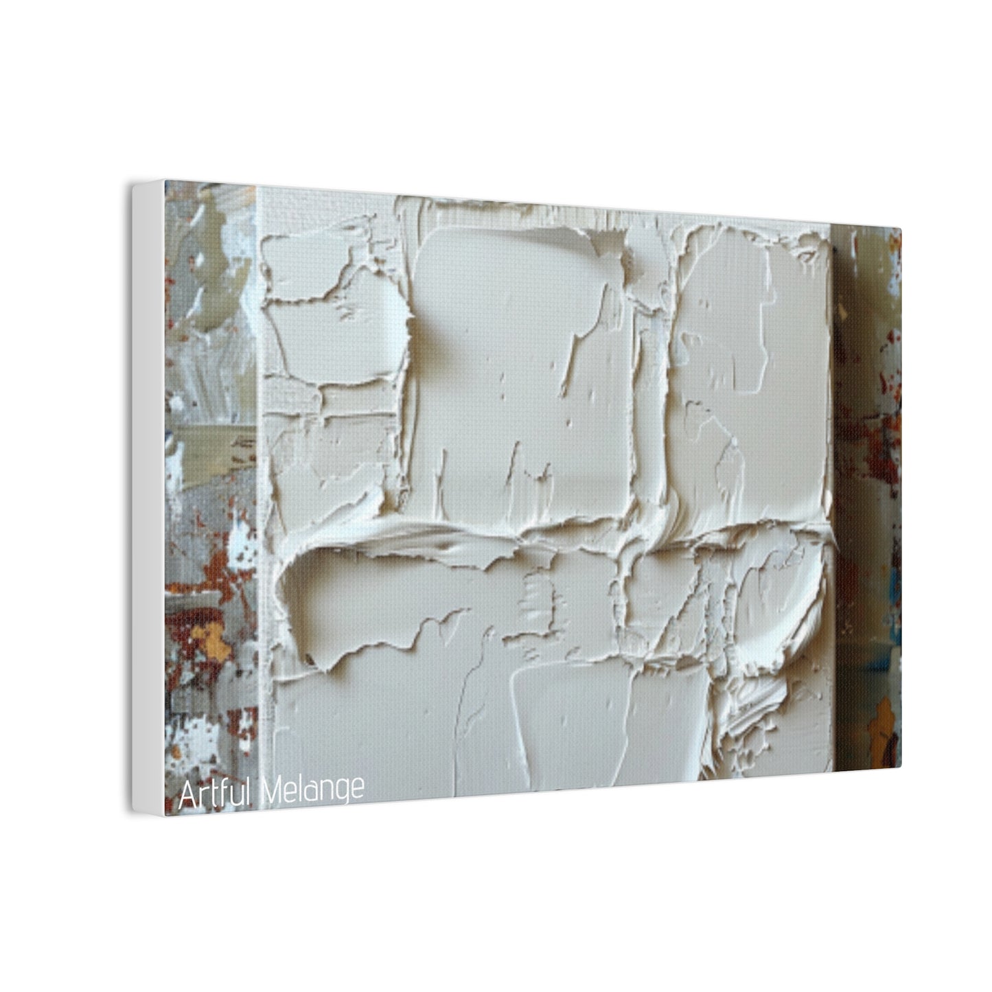 Primary Elegance: A Symphony of Sophistication Canvas Print