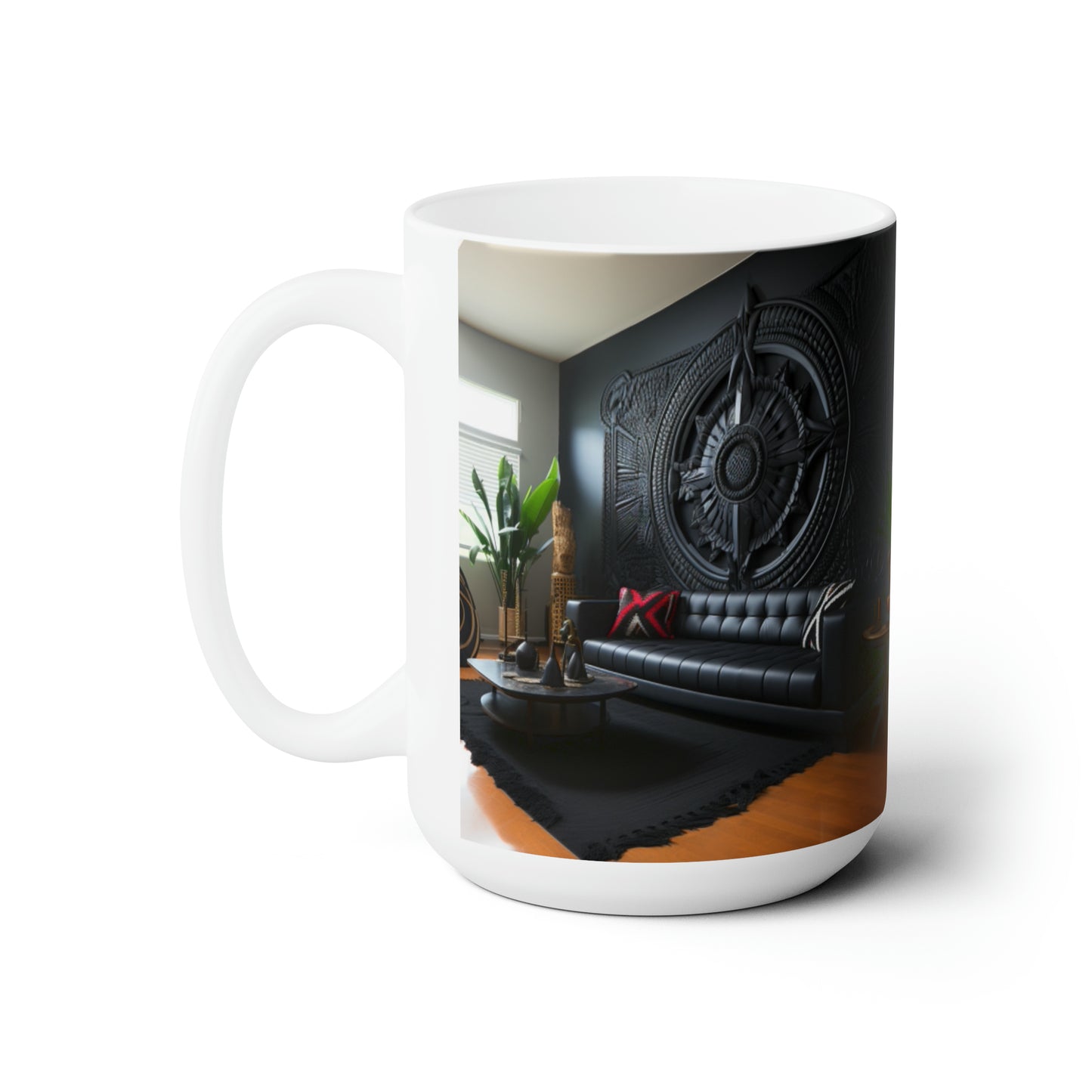 Melanin Magic Ceramic Mug 15oz